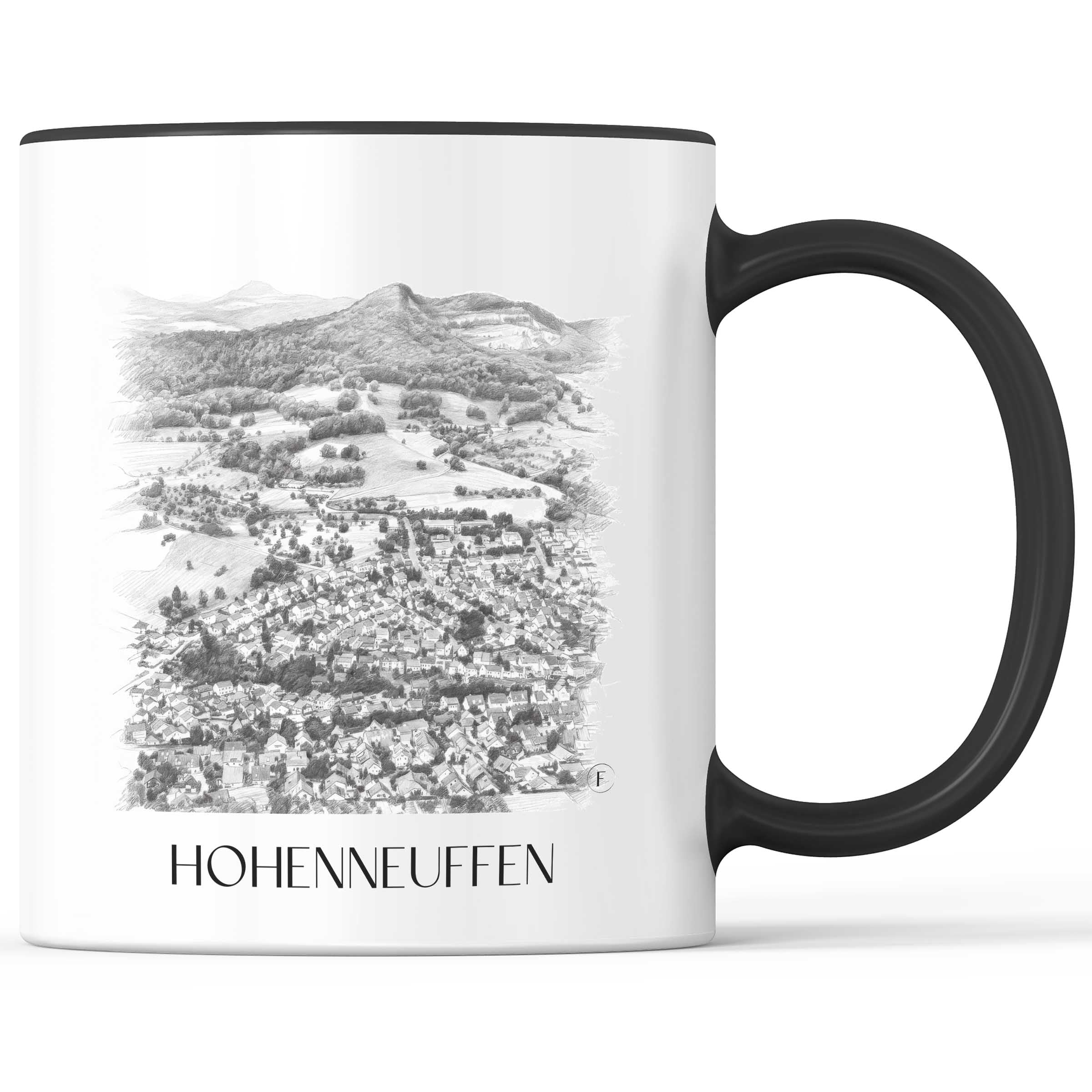 hohenneuffen-deutschland-kaffeebecher-bleistift-zeichnung-drawing