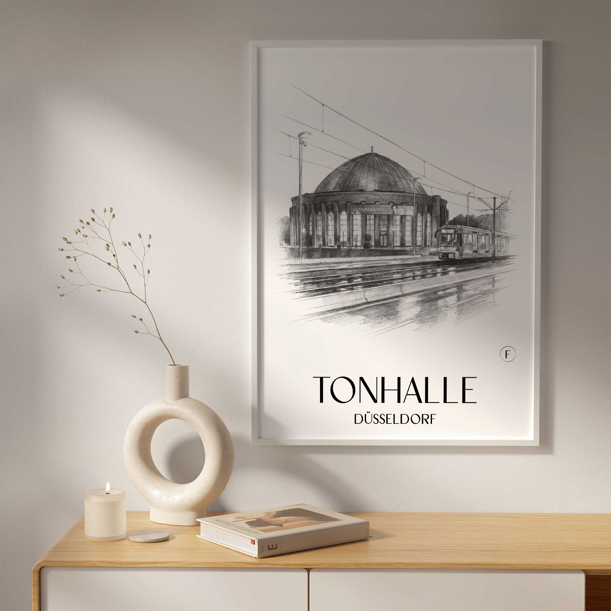 tonhalle-düsseldorf-deutschland-poster-bleistift-zeichnung-drawing