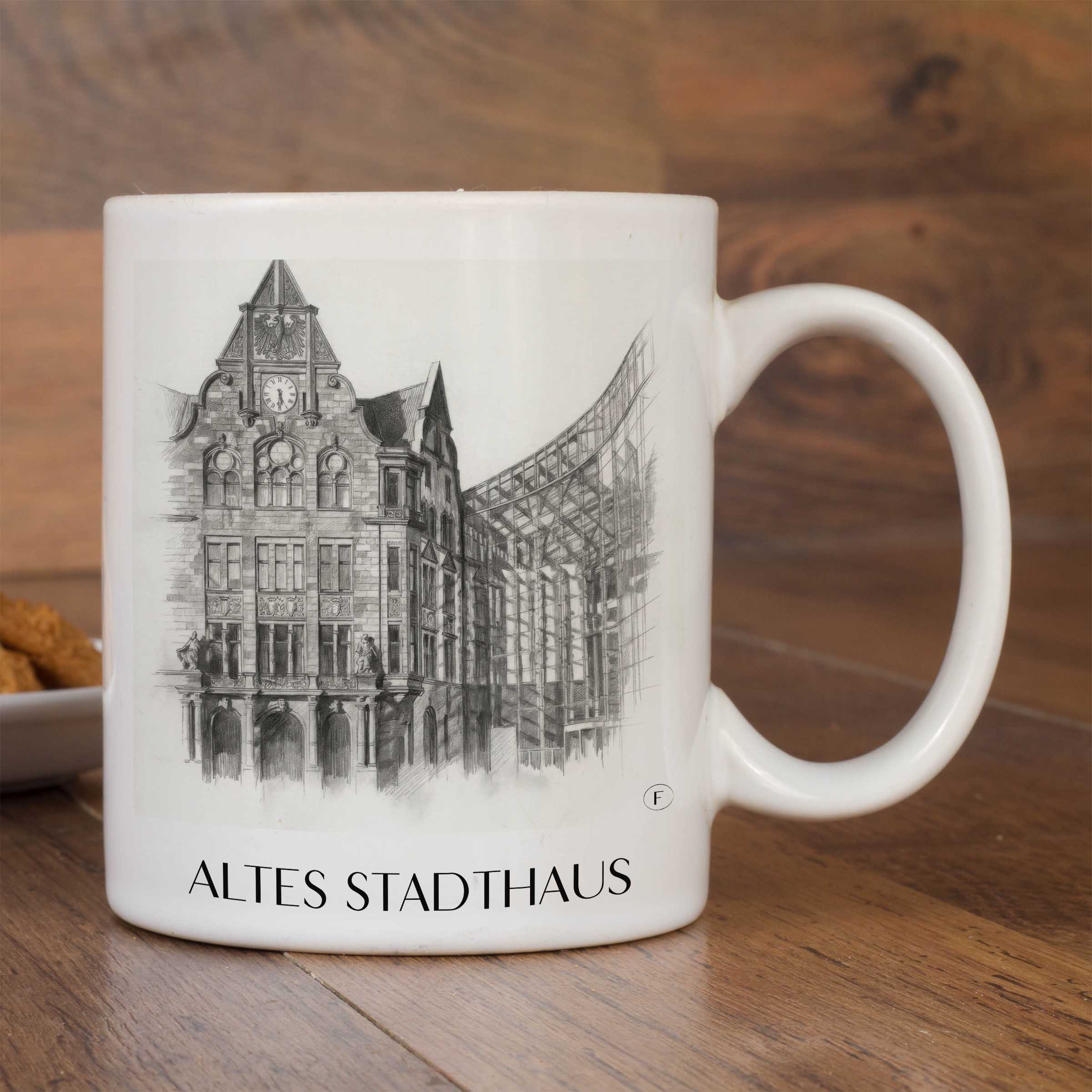 altes-stadthaus-dortmund-deutschland-kaffeebecher-bleistift-zeichnung-drawing
