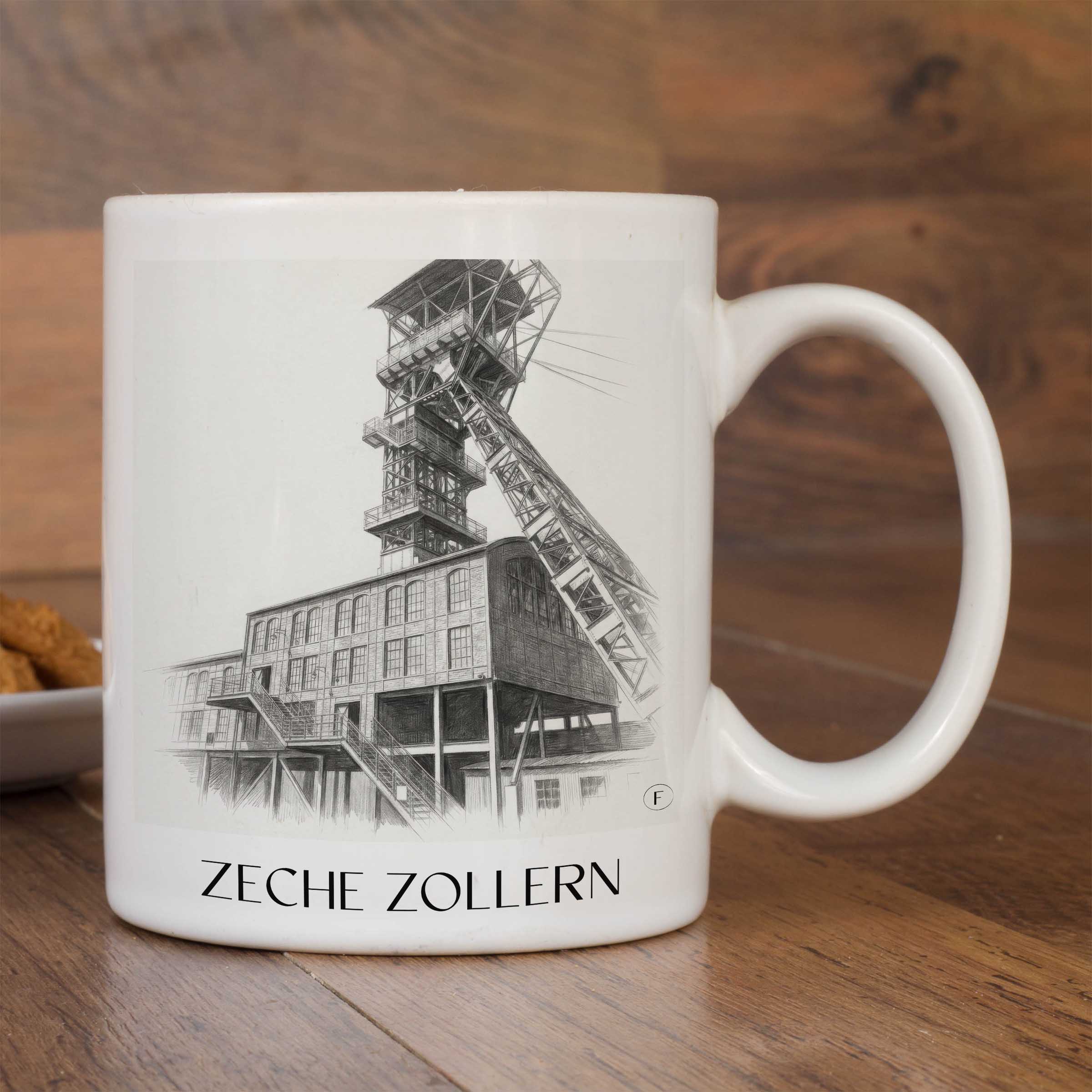 zeche-zollern-dortmund-deutschland-kaffeebecher-bleistift-zeichnung-drawing