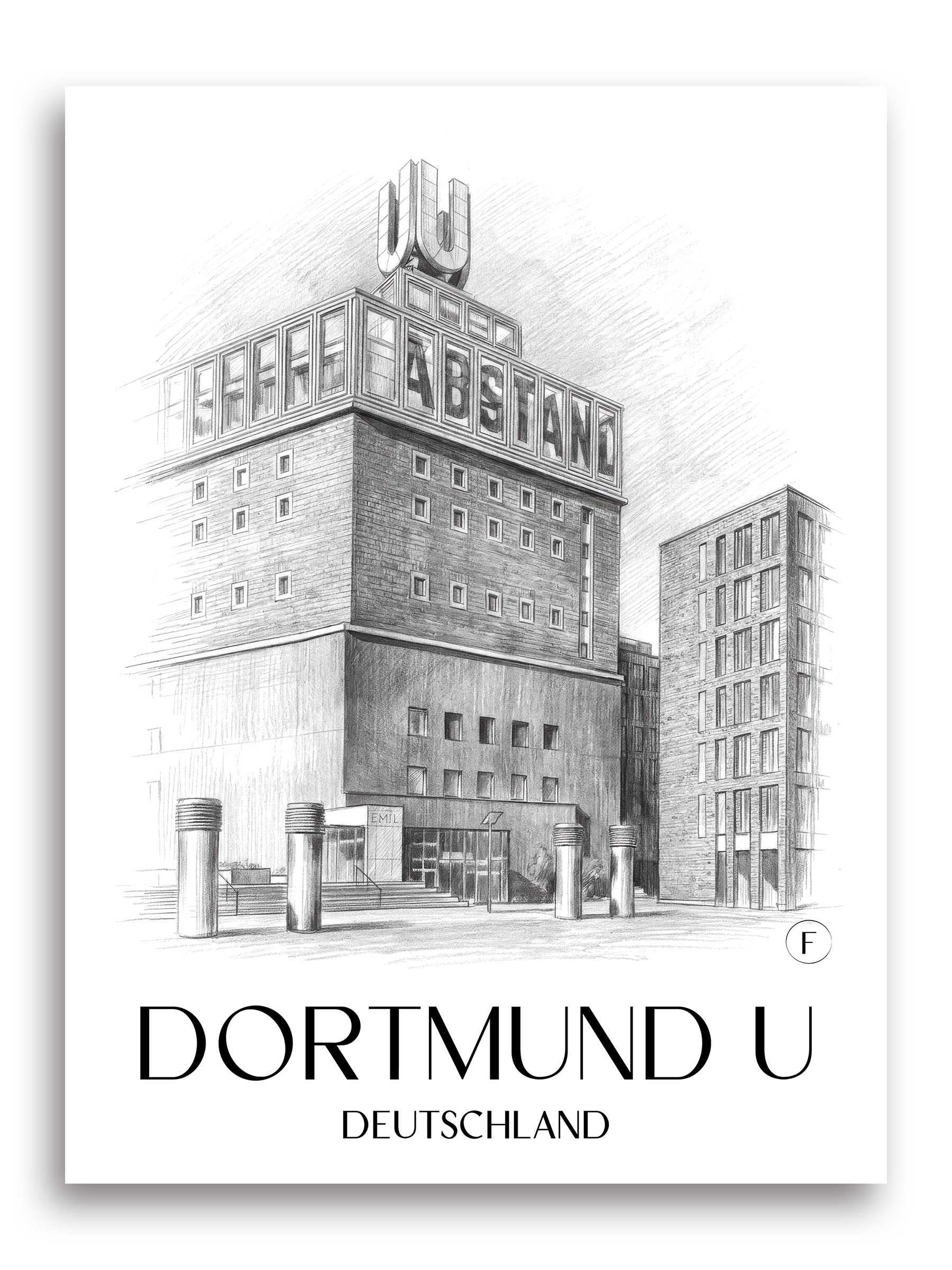 dortmund-u-deutschland-poster-bleistift-zeichnung-drawing