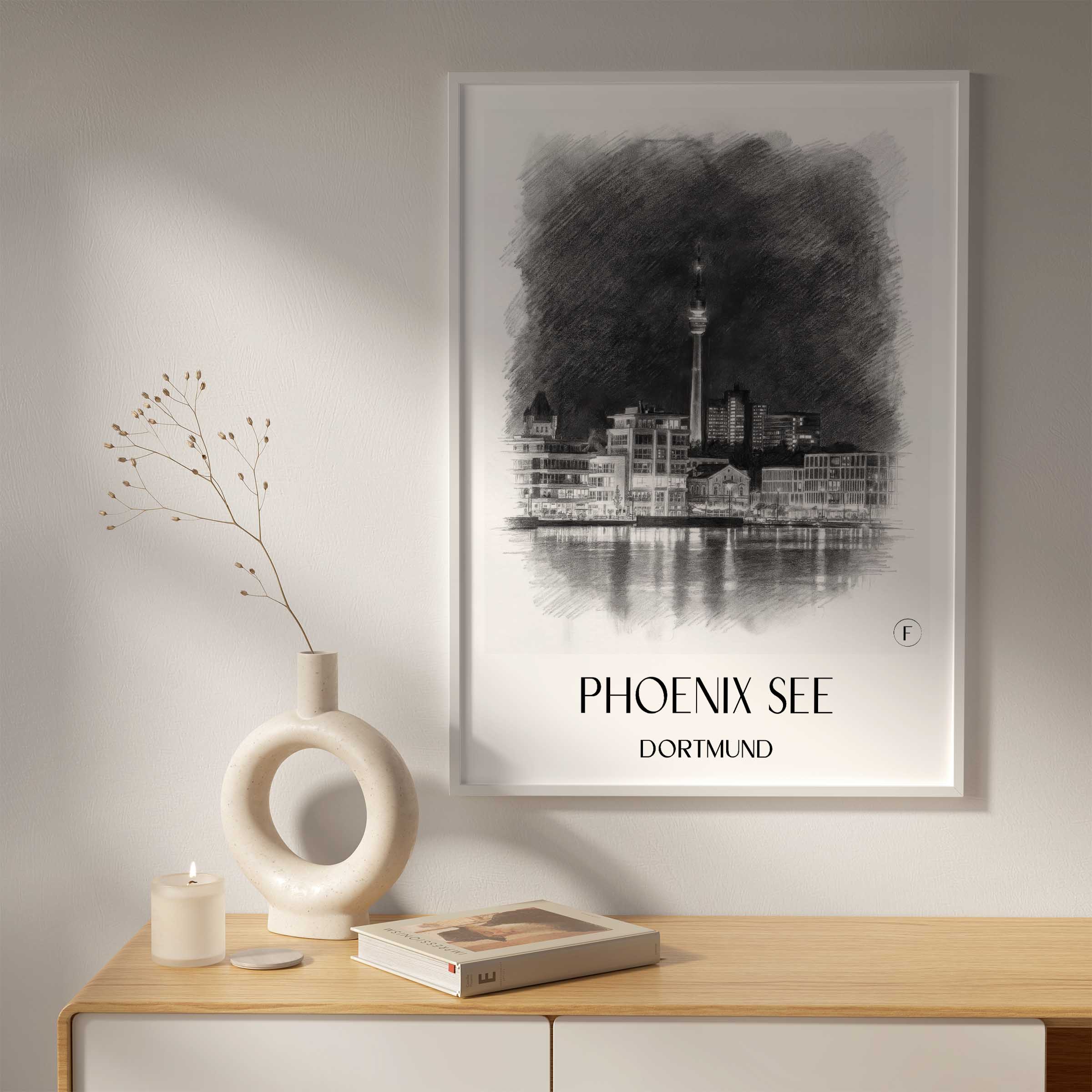 phoenix-see-dortmund-deutschland-poster-bleistift-zeichnung-drawing
