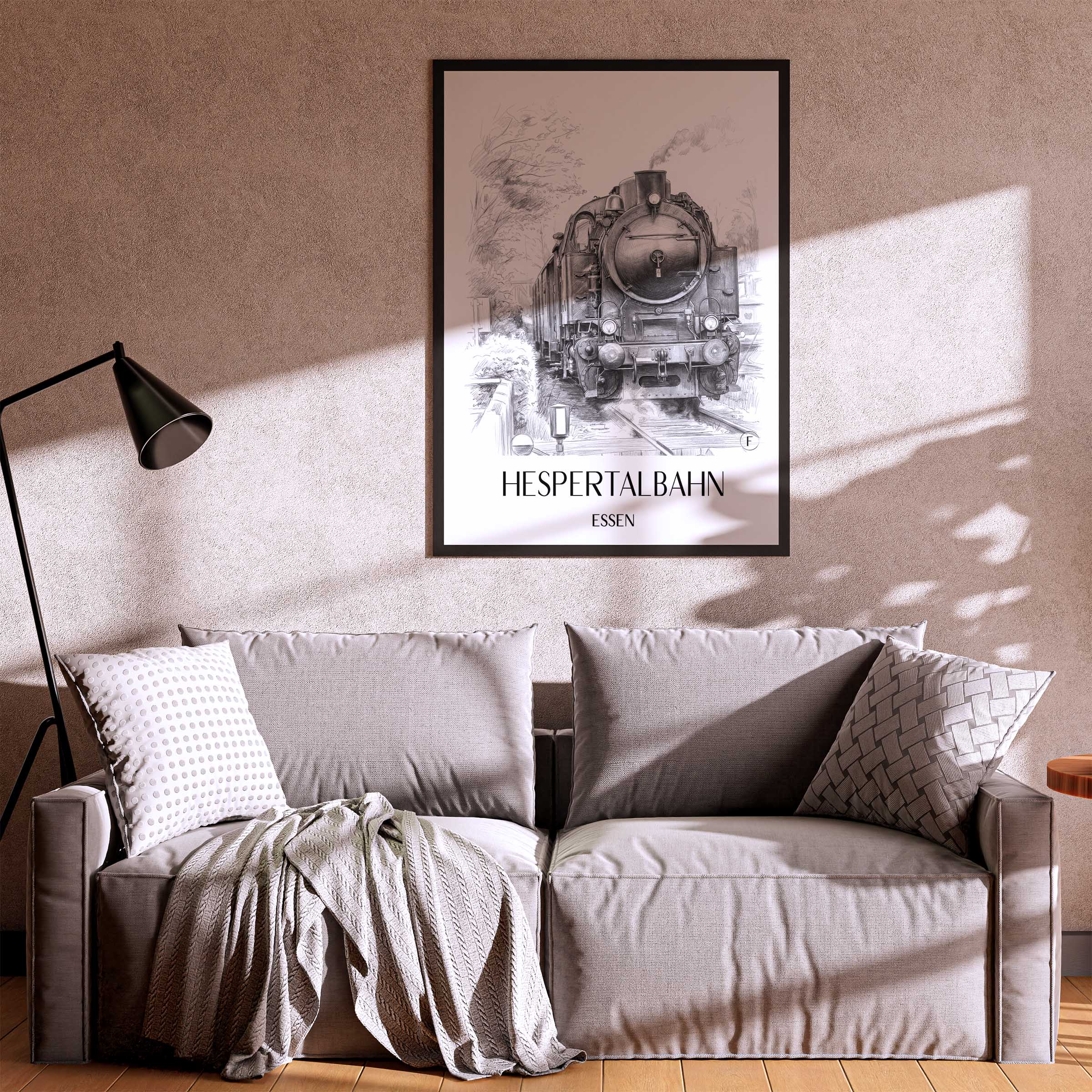 hespertalbahn-essen-deutschland-poster-bleistift-zeichnung-drawing