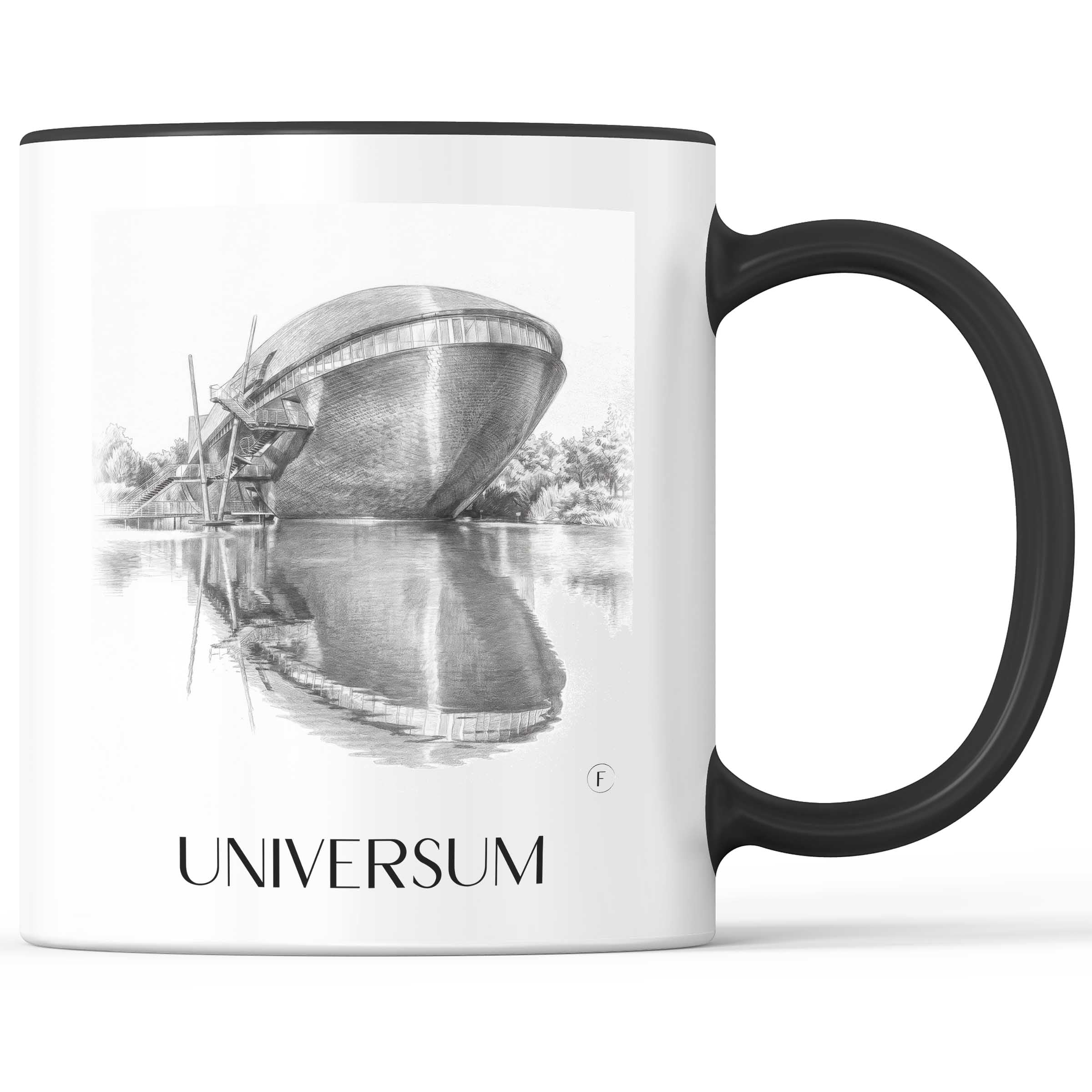 universum-bremen-deutschland-kaffeebecher-bleistift-zeichnung-drawing