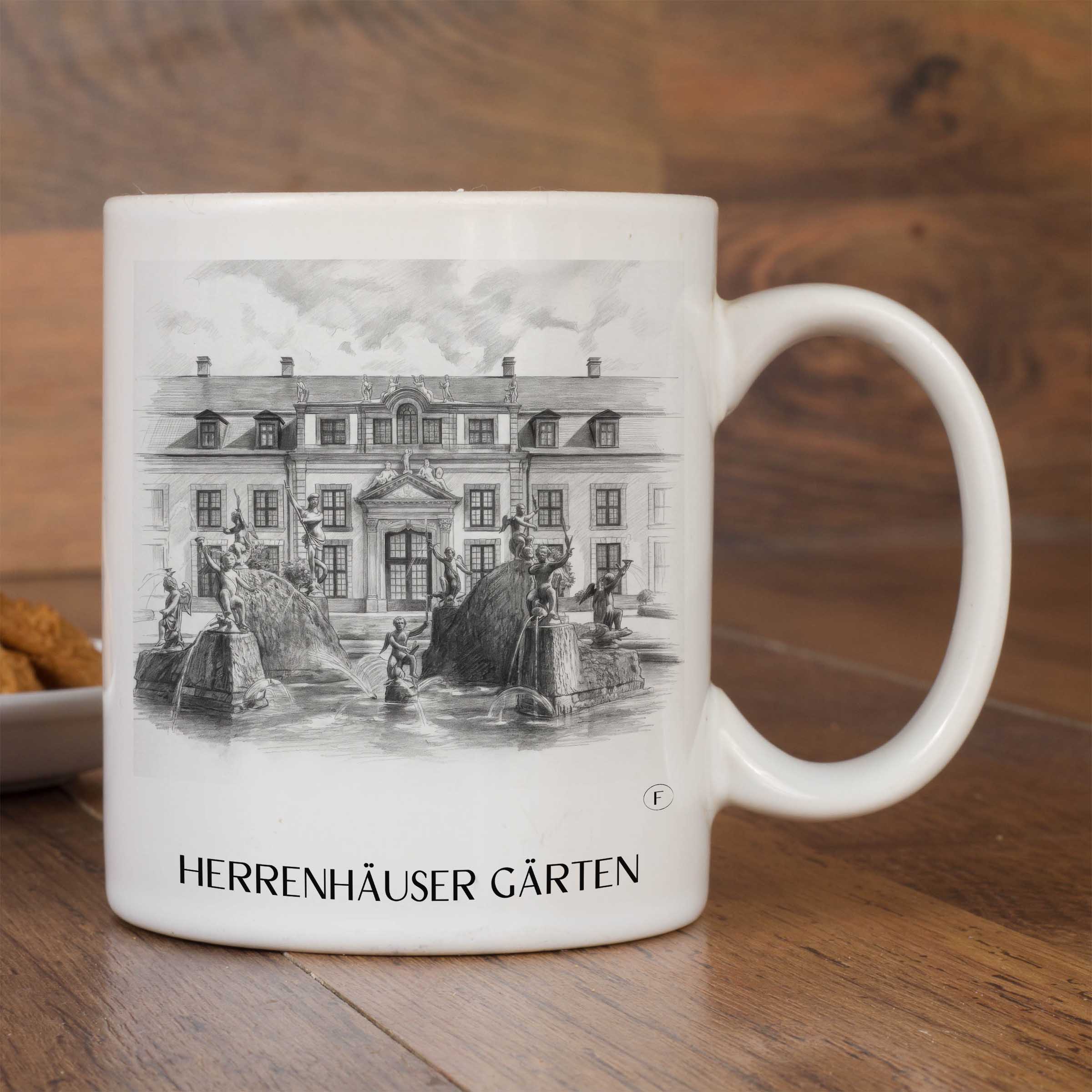 herrenhäuser-gärten-hannover-deutschland-kaffeebecher-bleistift-zeichnung-drawing