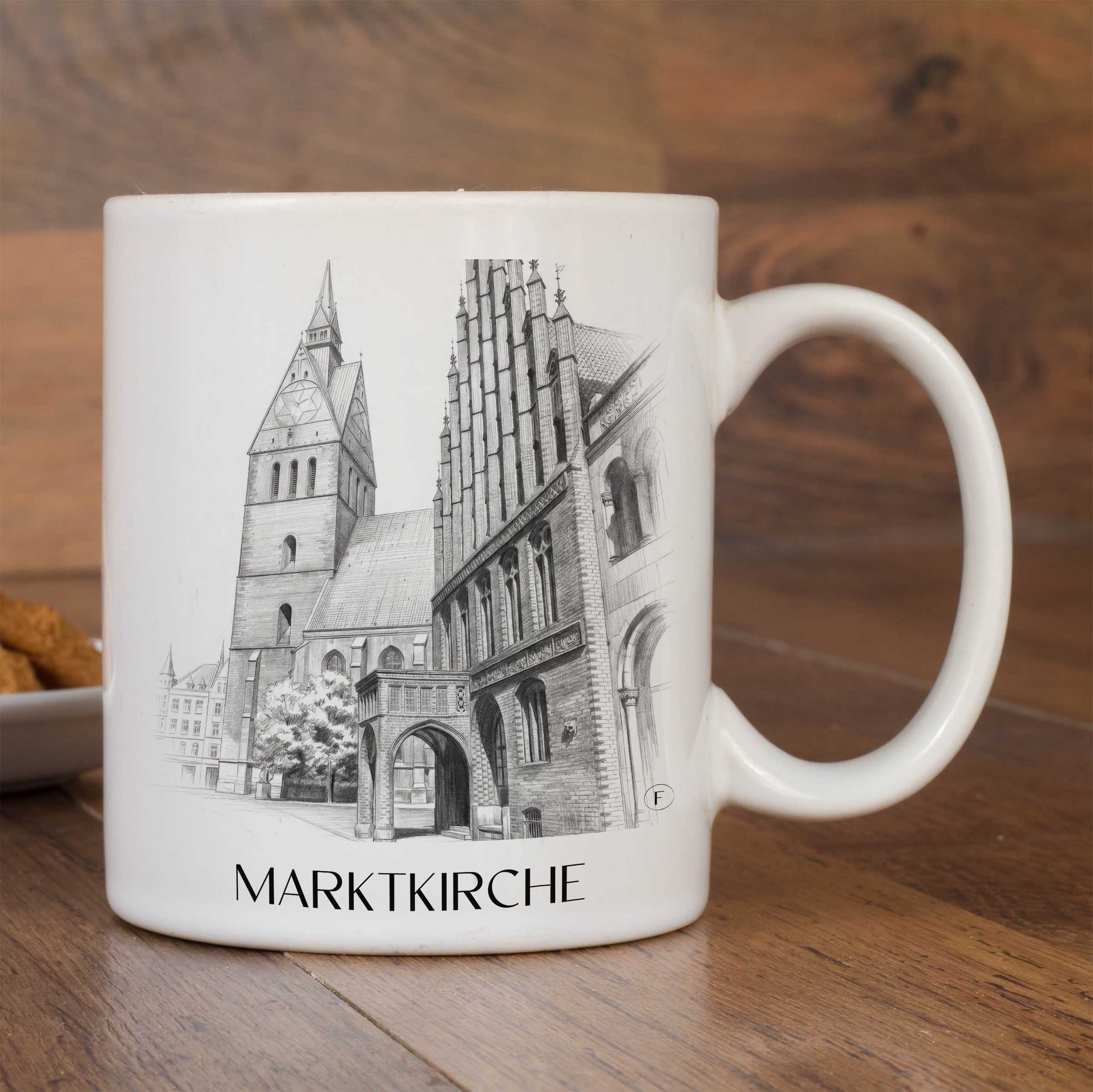 marktkirche-hannover-deutschland-kaffeebecher-bleistift-zeichnung-drawing