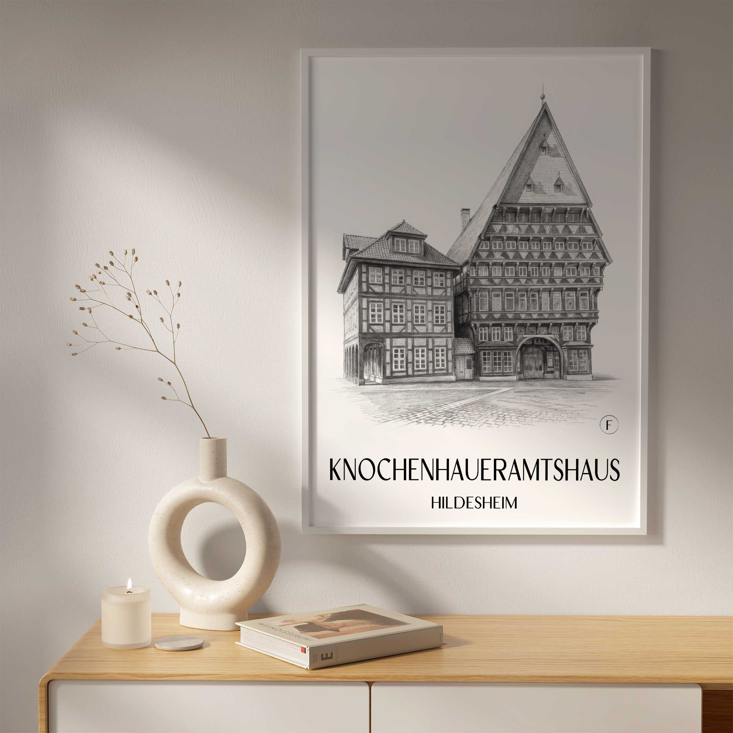 knochenhaueramtshaus-hildesheim-deutschland-poster-bleistift-zeichnung-drawing
