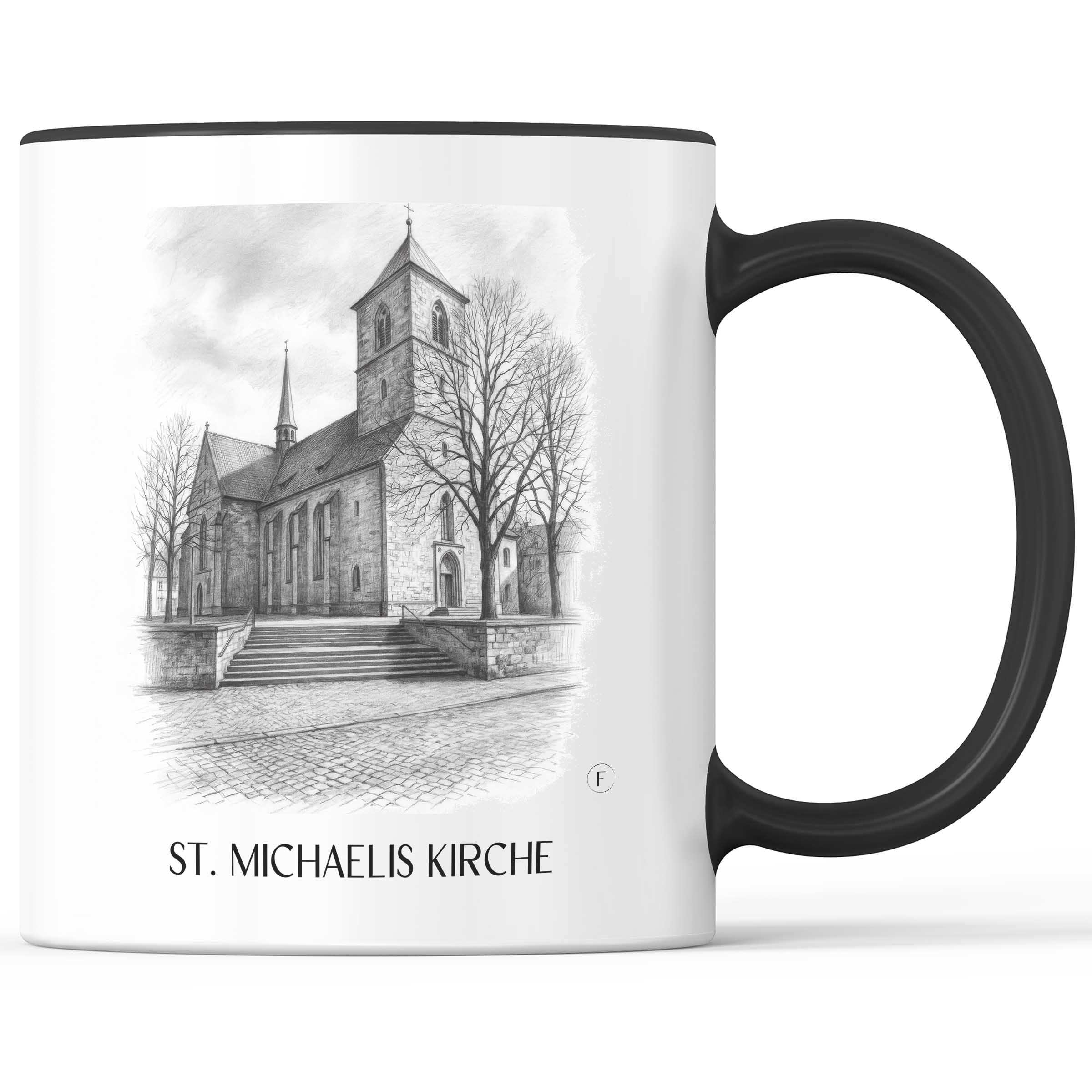 st.-michaelis-kirche-hildesheim-deutschland-kaffeebecher-bleistift-zeichnung-drawing