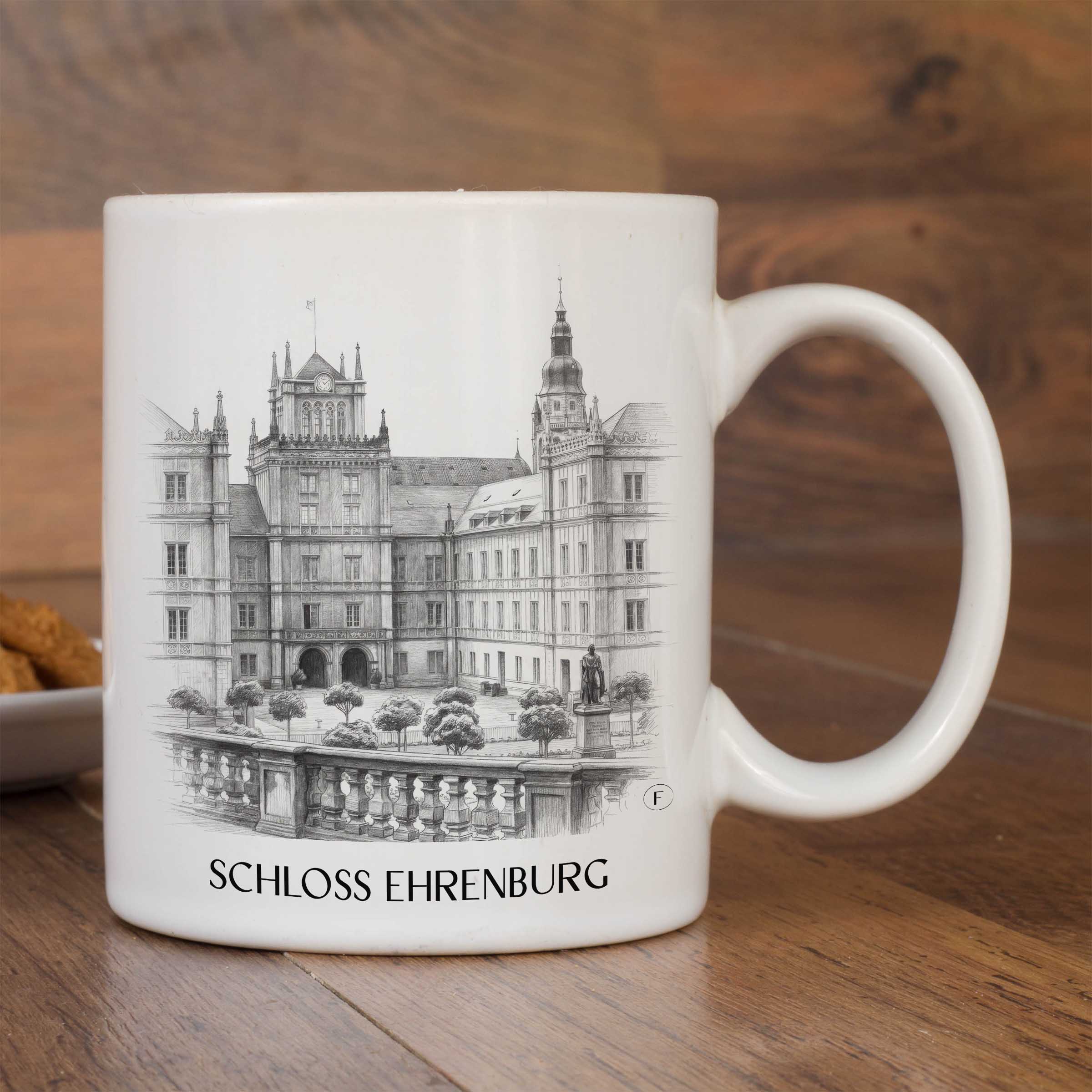 schloss-ehrenburg-coburg-deutschland-kaffeebecher-bleistift-zeichnung-drawing