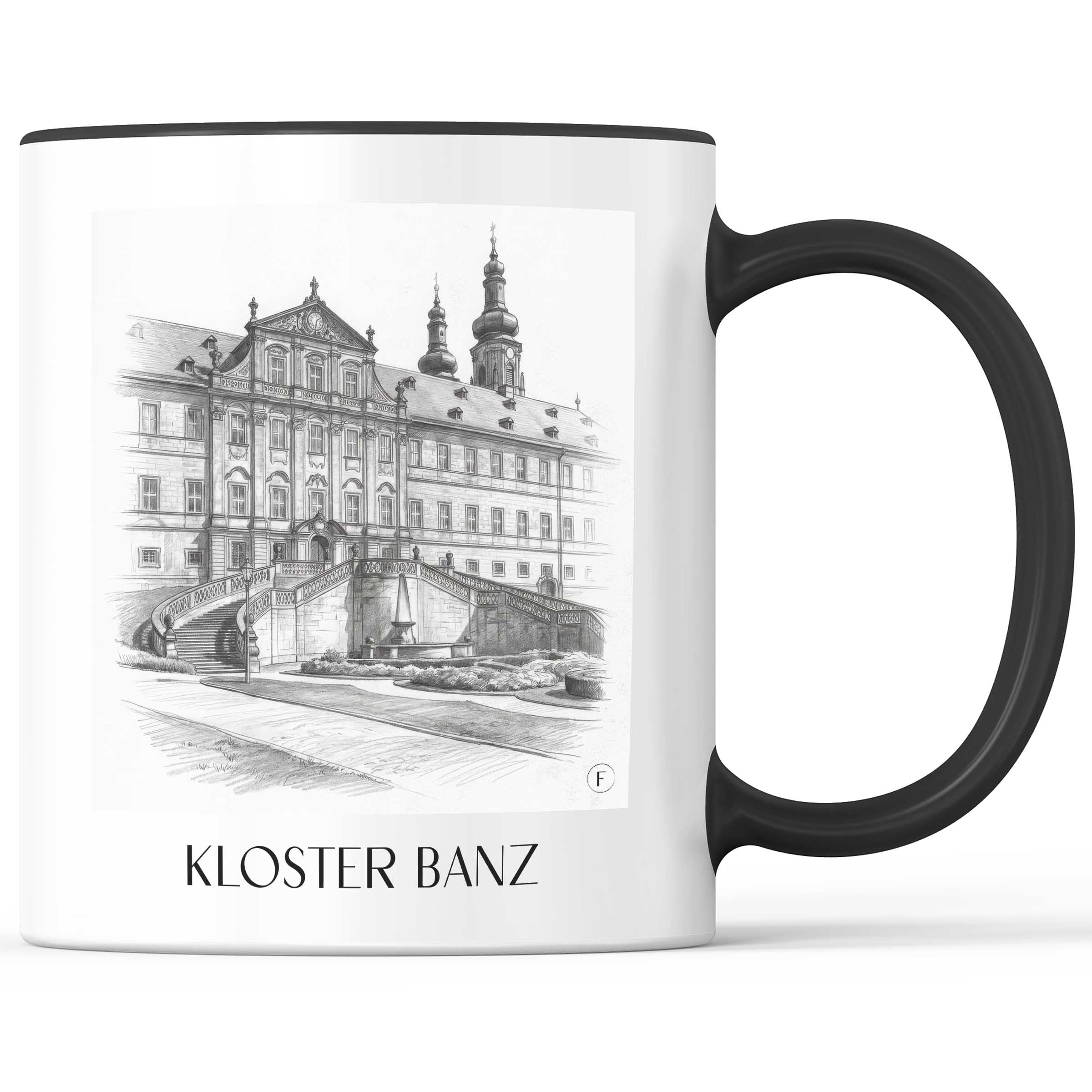 kloster-banz-deutschland-kaffeebecher-bleistift-zeichnung-drawing