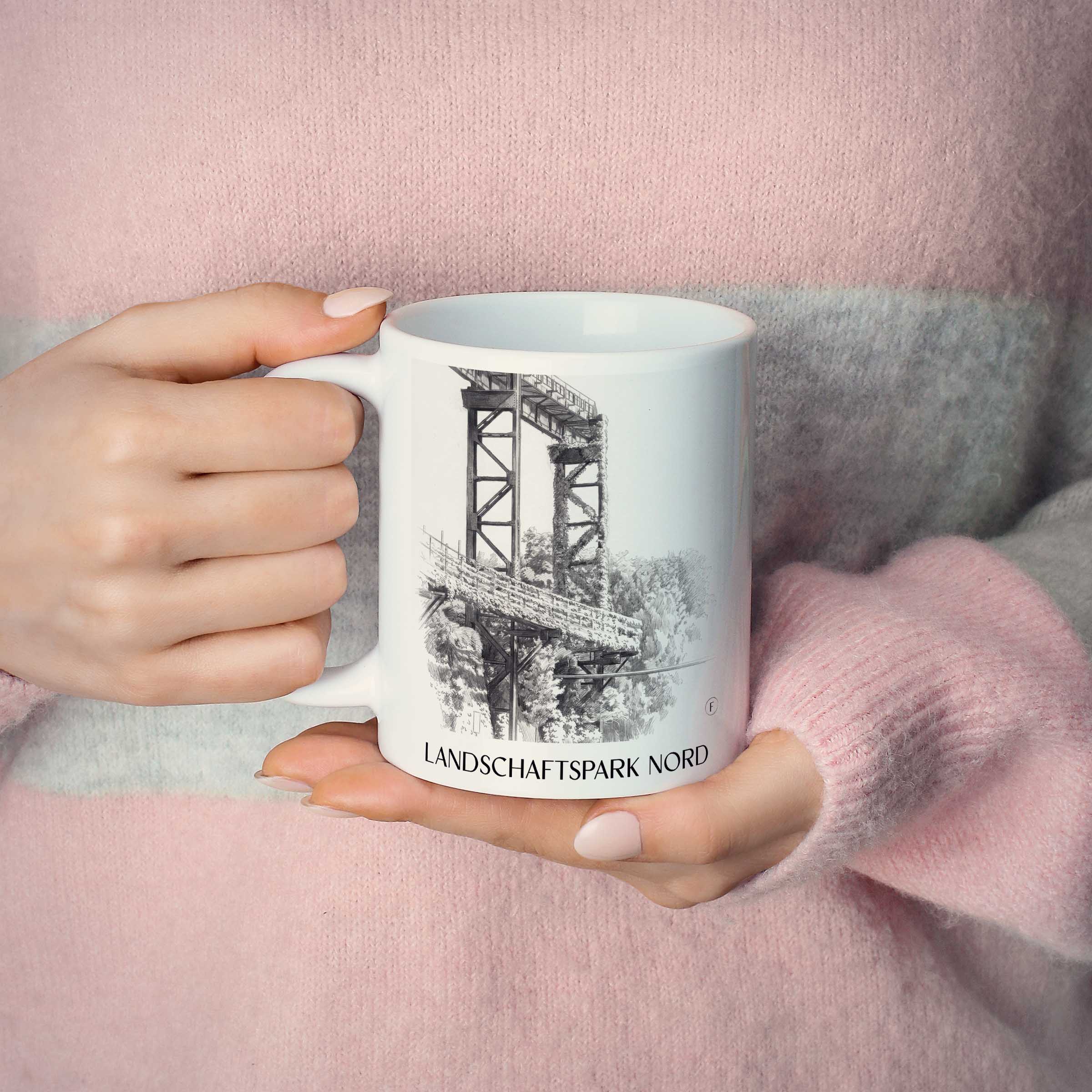 landschaftspark-nord-duisburg-deutschland-kaffeebecher-bleistift-zeichnung-drawing