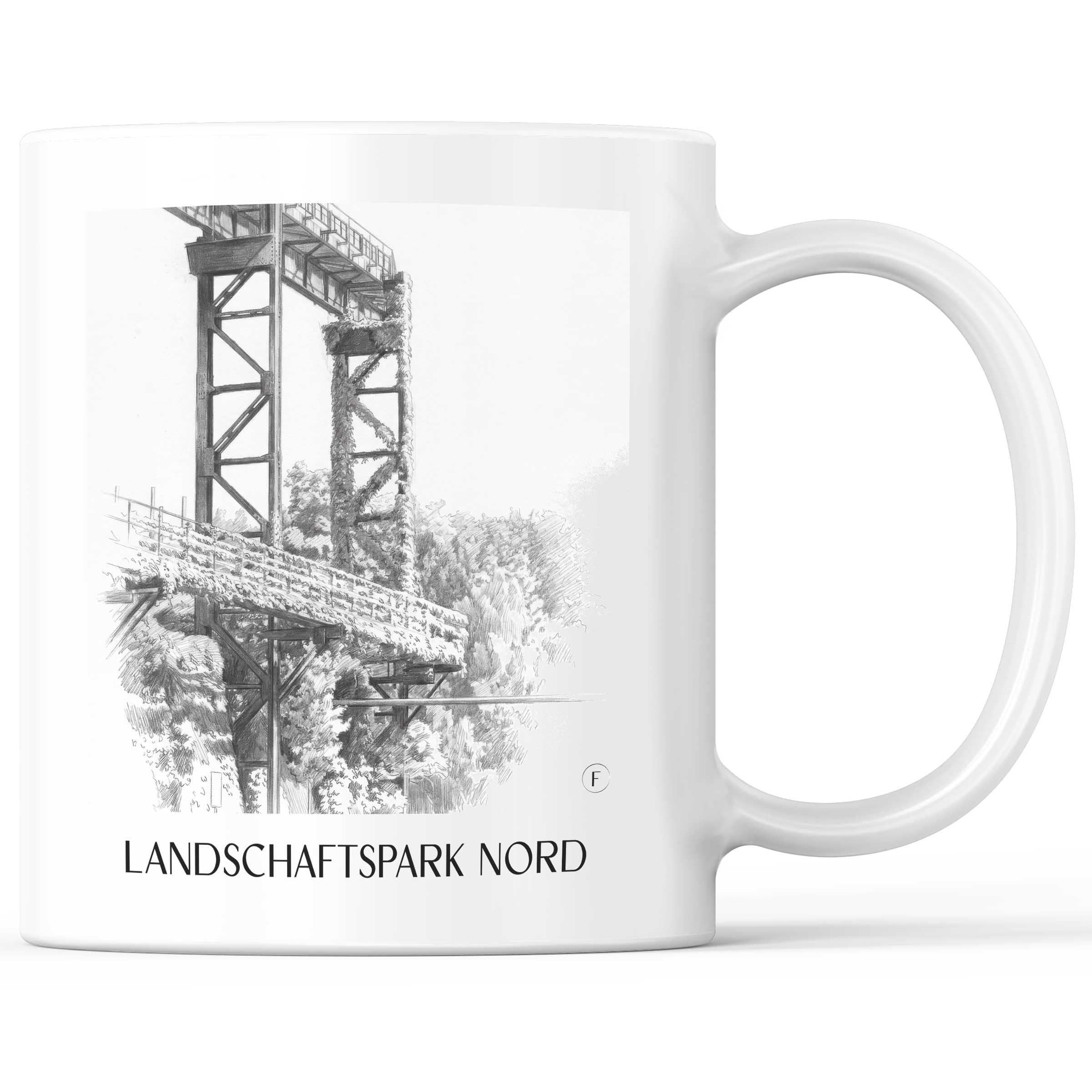 landschaftspark-nord-duisburg-deutschland-kaffeebecher-bleistift-zeichnung-drawing