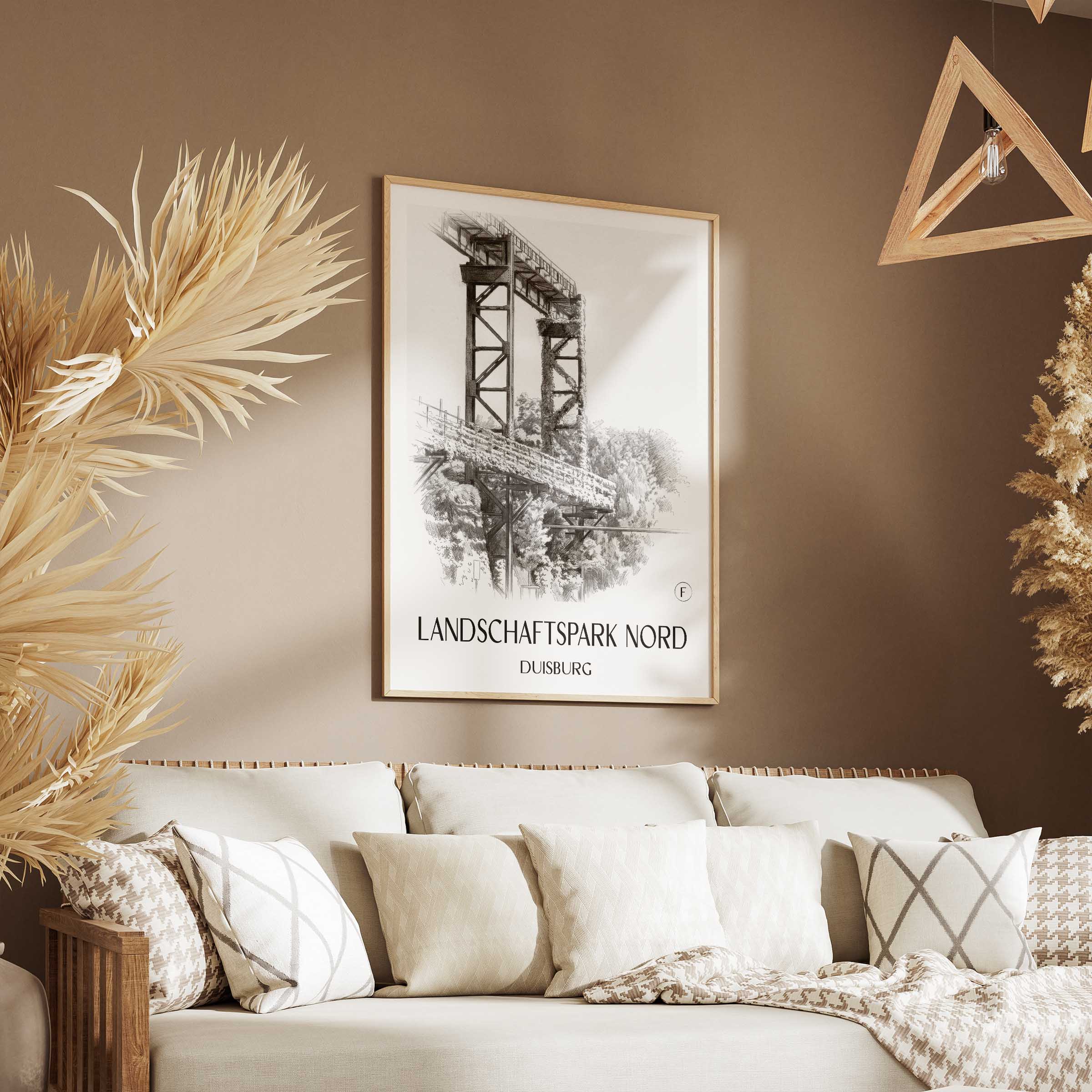 landschaftspark-nord-duisburg-deutschland-poster-bleistift-zeichnung-drawing