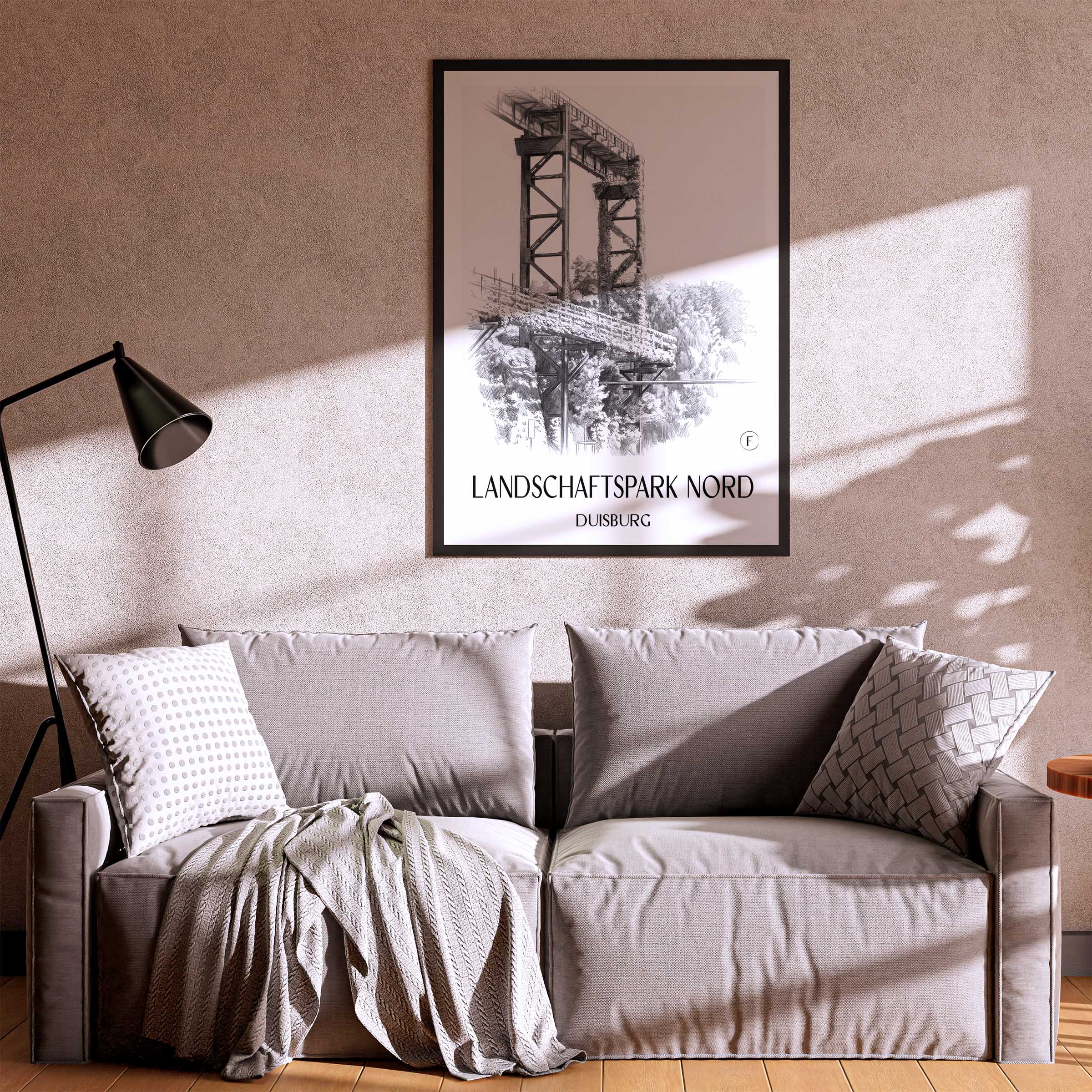landschaftspark-nord-duisburg-deutschland-poster-bleistift-zeichnung-drawing