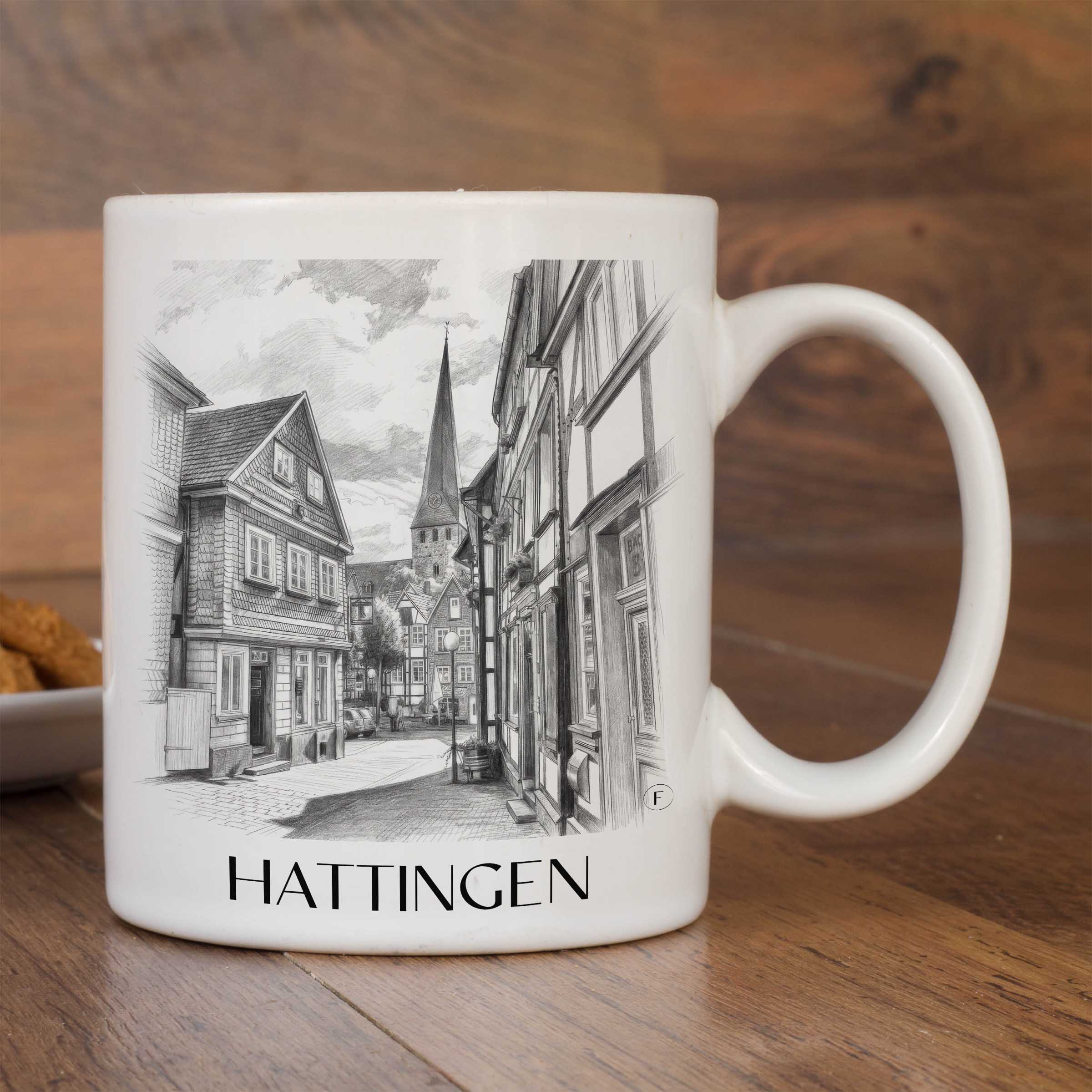 hattingen-deutschland-kaffeebecher-bleistift-zeichnung-drawing