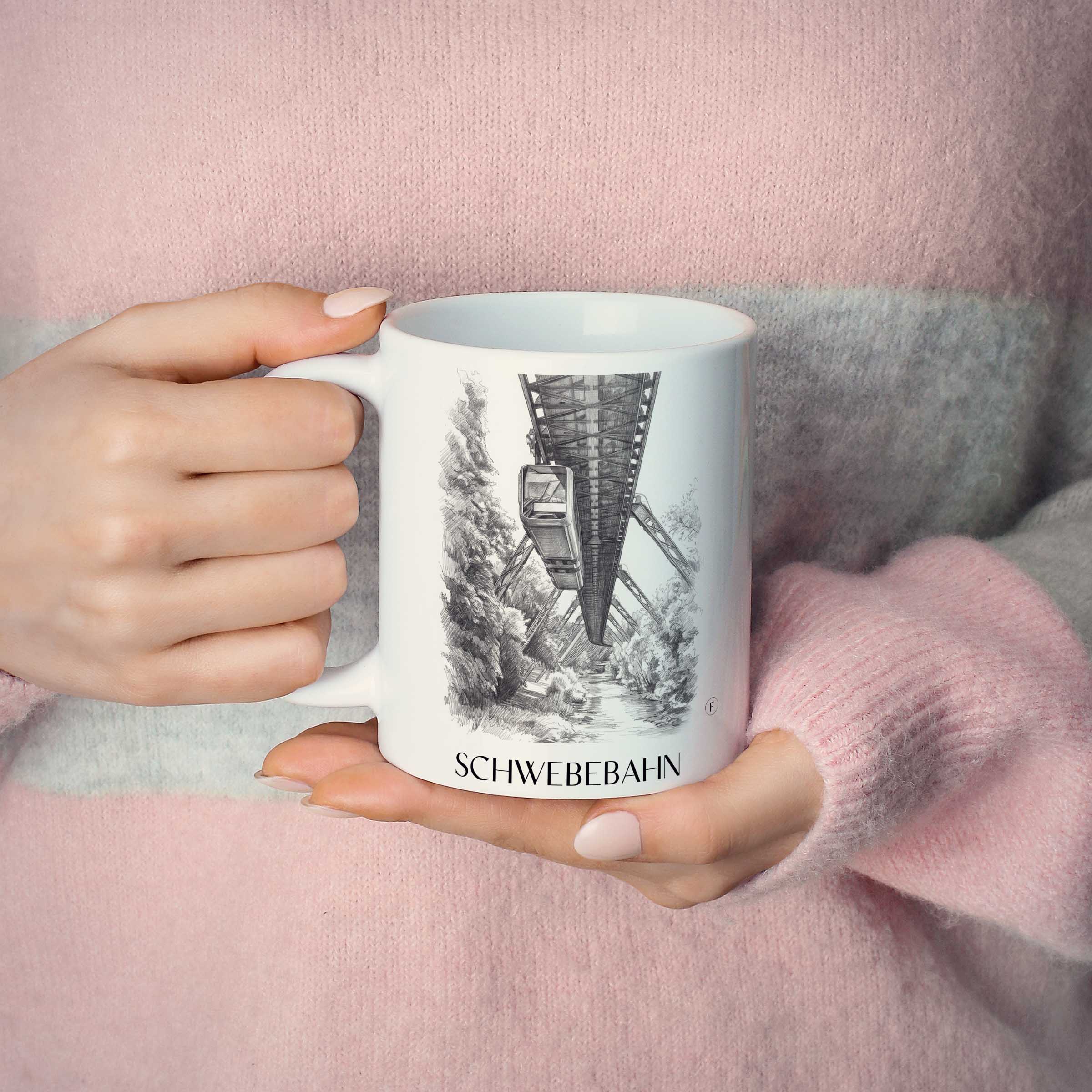 schwebebahn-wuppertal-deutschland-kaffeebecher-bleistift-zeichnung-drawing