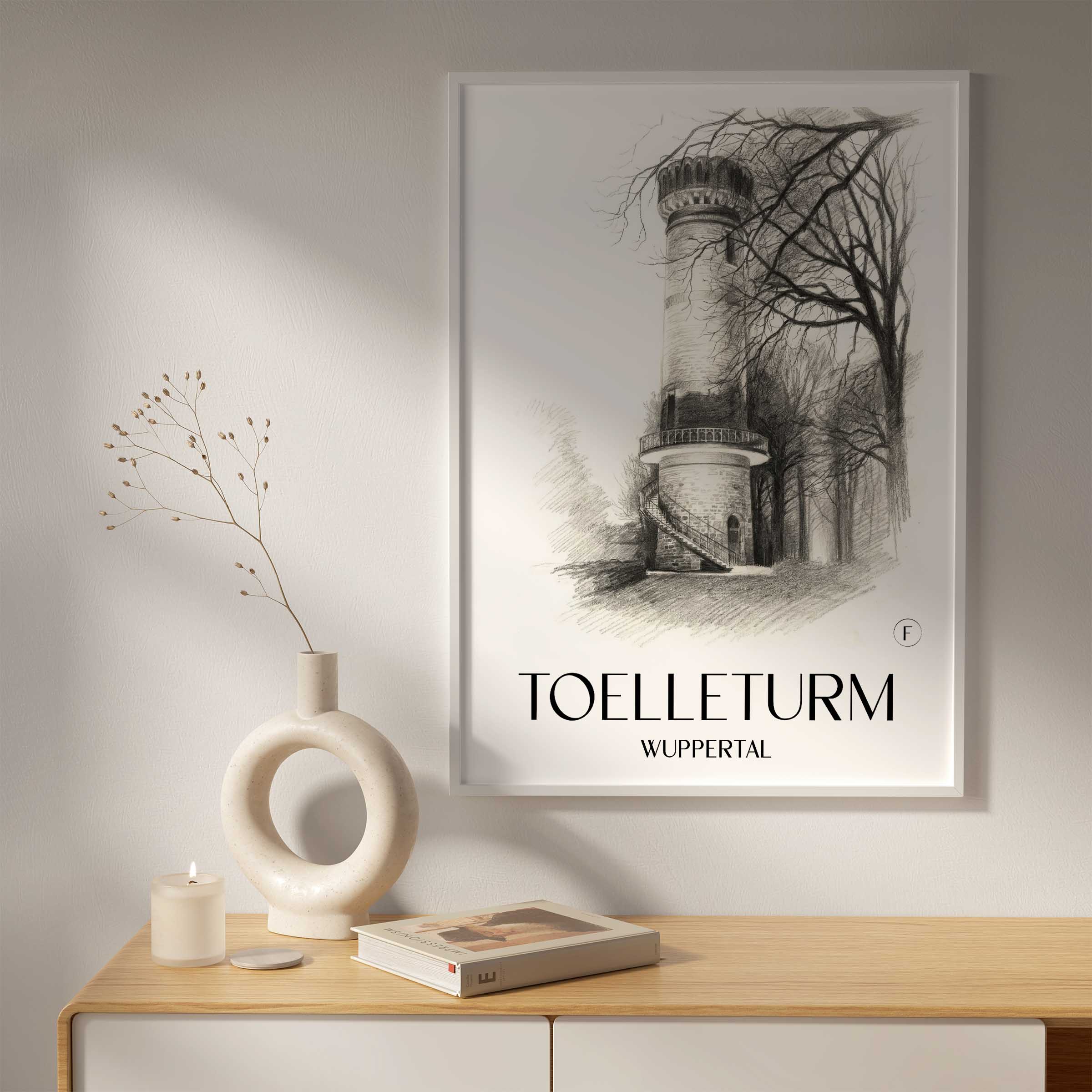 toelleturm-wuppertal-deutschland-poster-bleistift-zeichnung-drawing