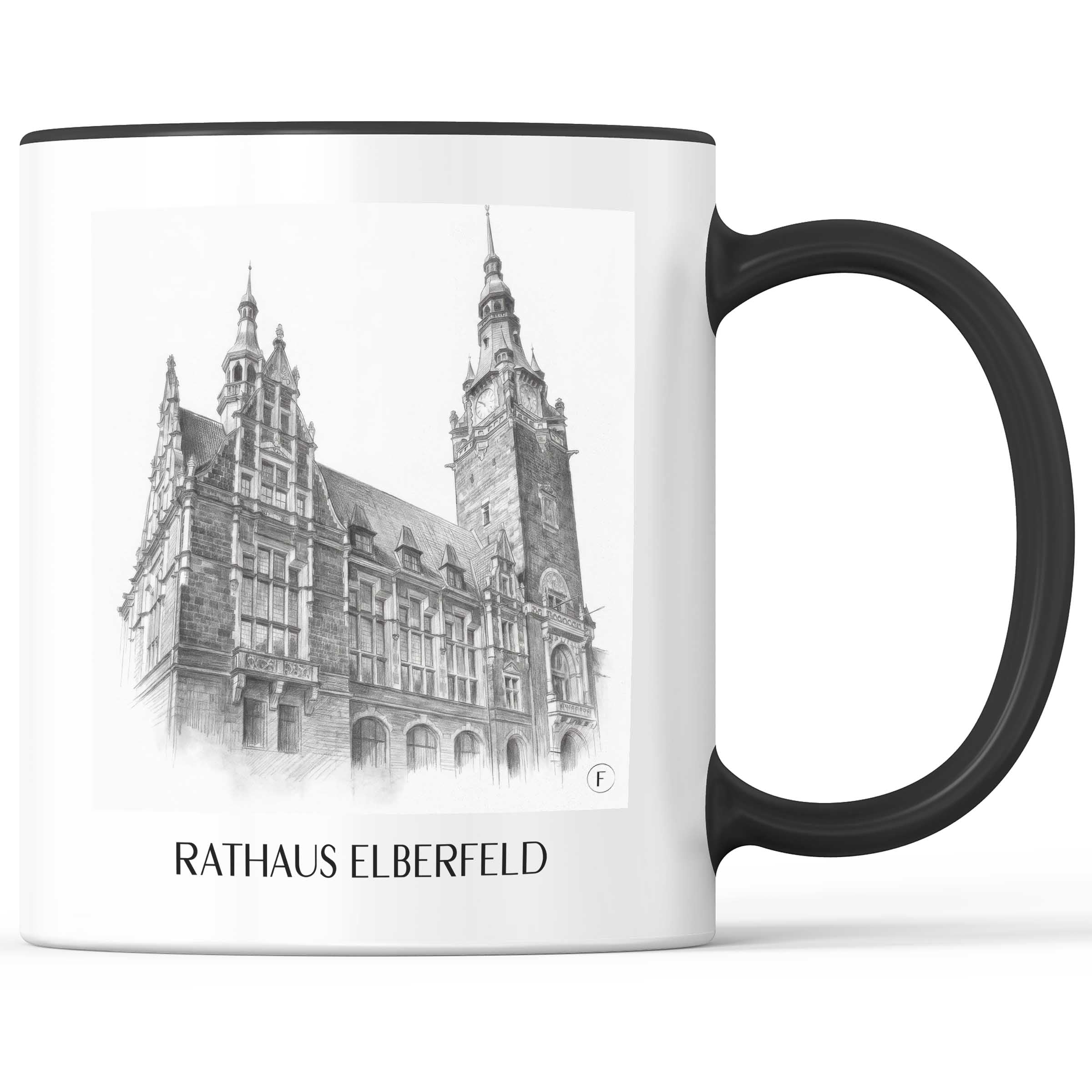 rathaus-elberfeld-wuppertal-deutschland-kaffeebecher-bleistift-zeichnung-drawing