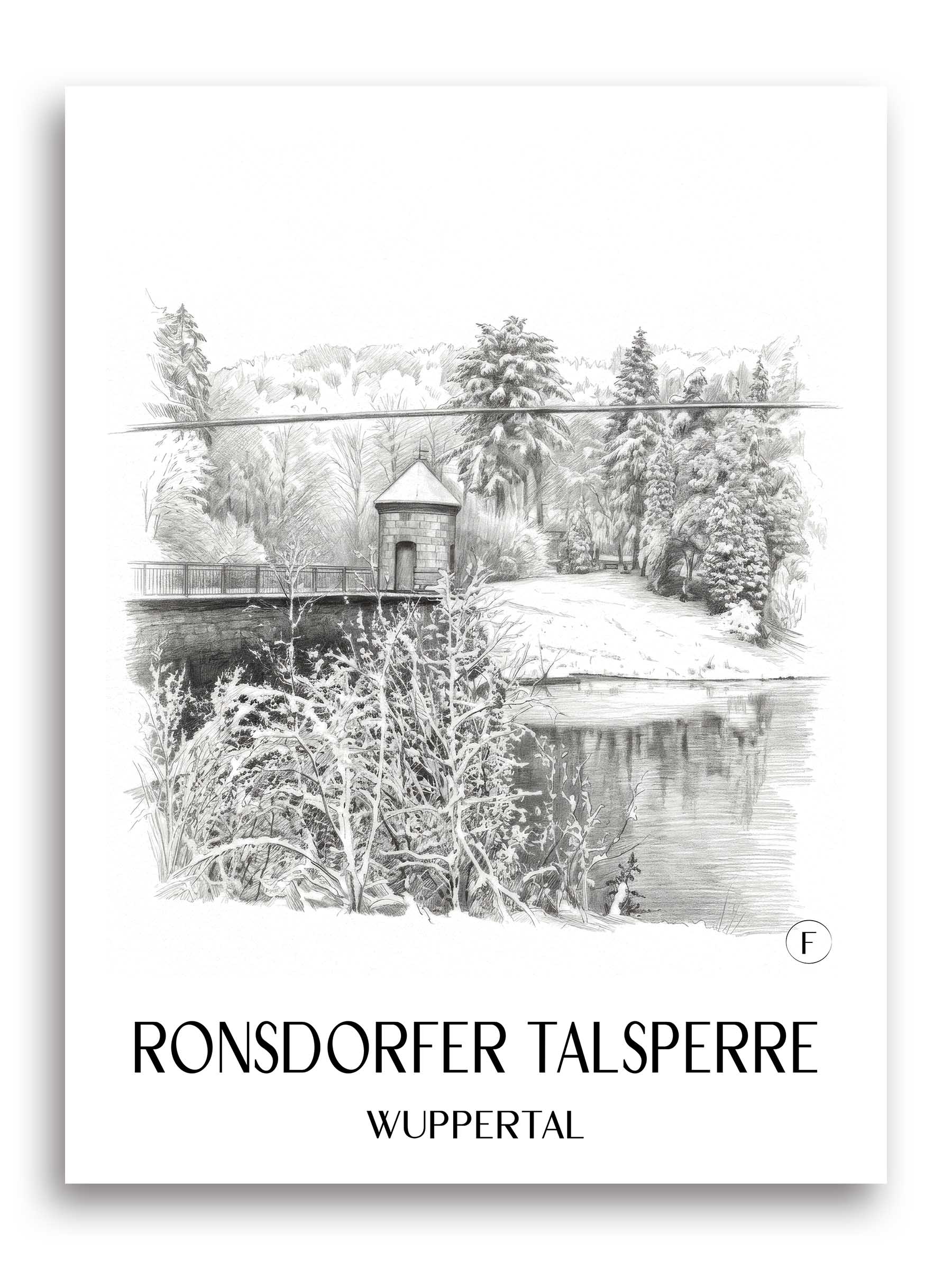 ronsdorfer-talsperre-wuppertal-deutschland-poster-bleistift-zeichnung-drawing