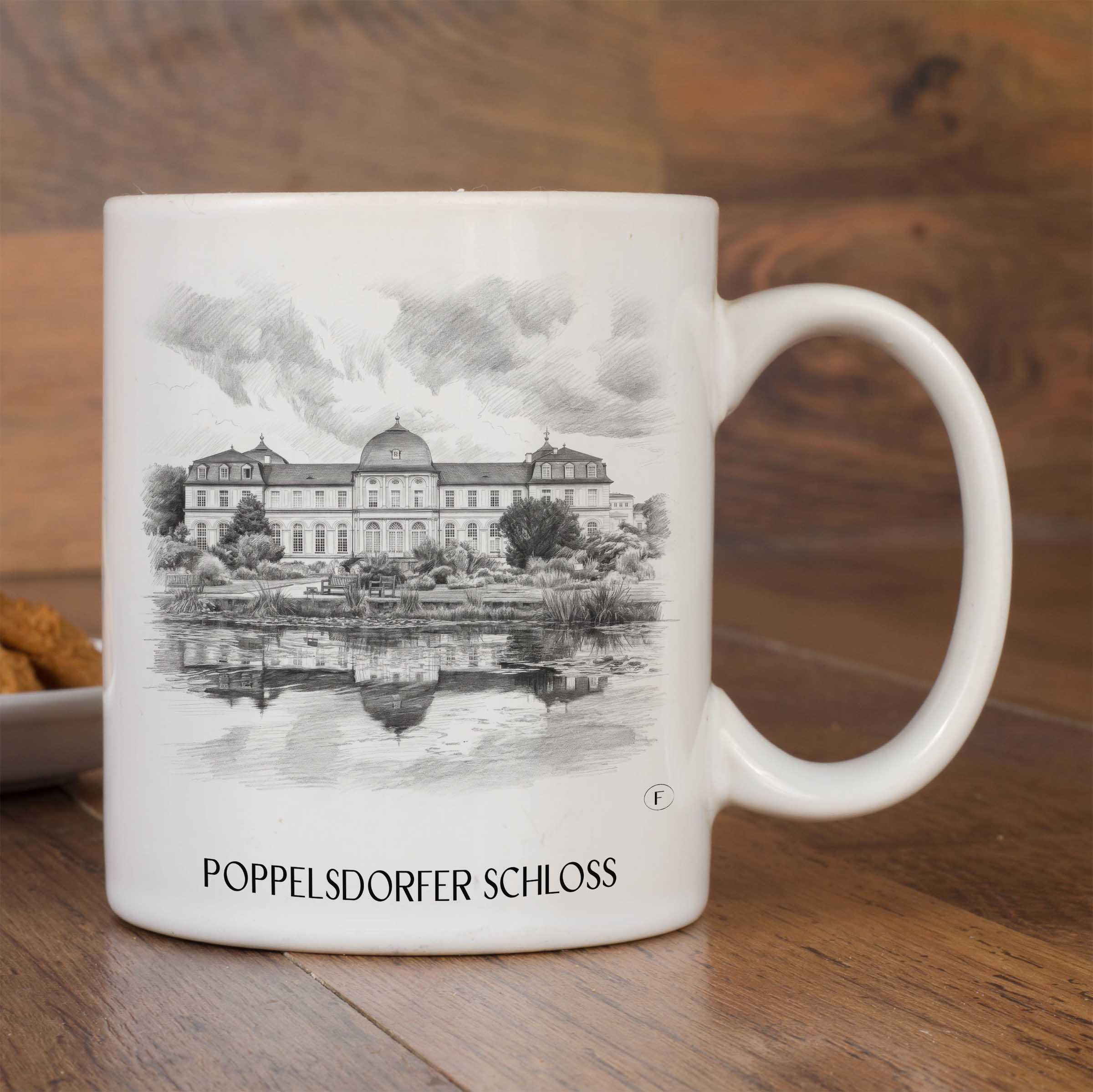 poppelsdorfer-schloss-bonn-deutschland-kaffeebecher-bleistift-zeichnung-drawing