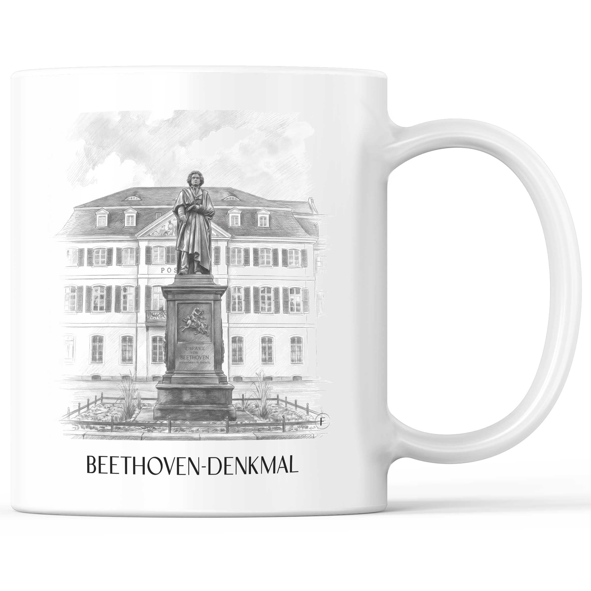 beethoven-denkmal-bonn-deutschland-kaffeebecher-bleistift-zeichnung-drawing