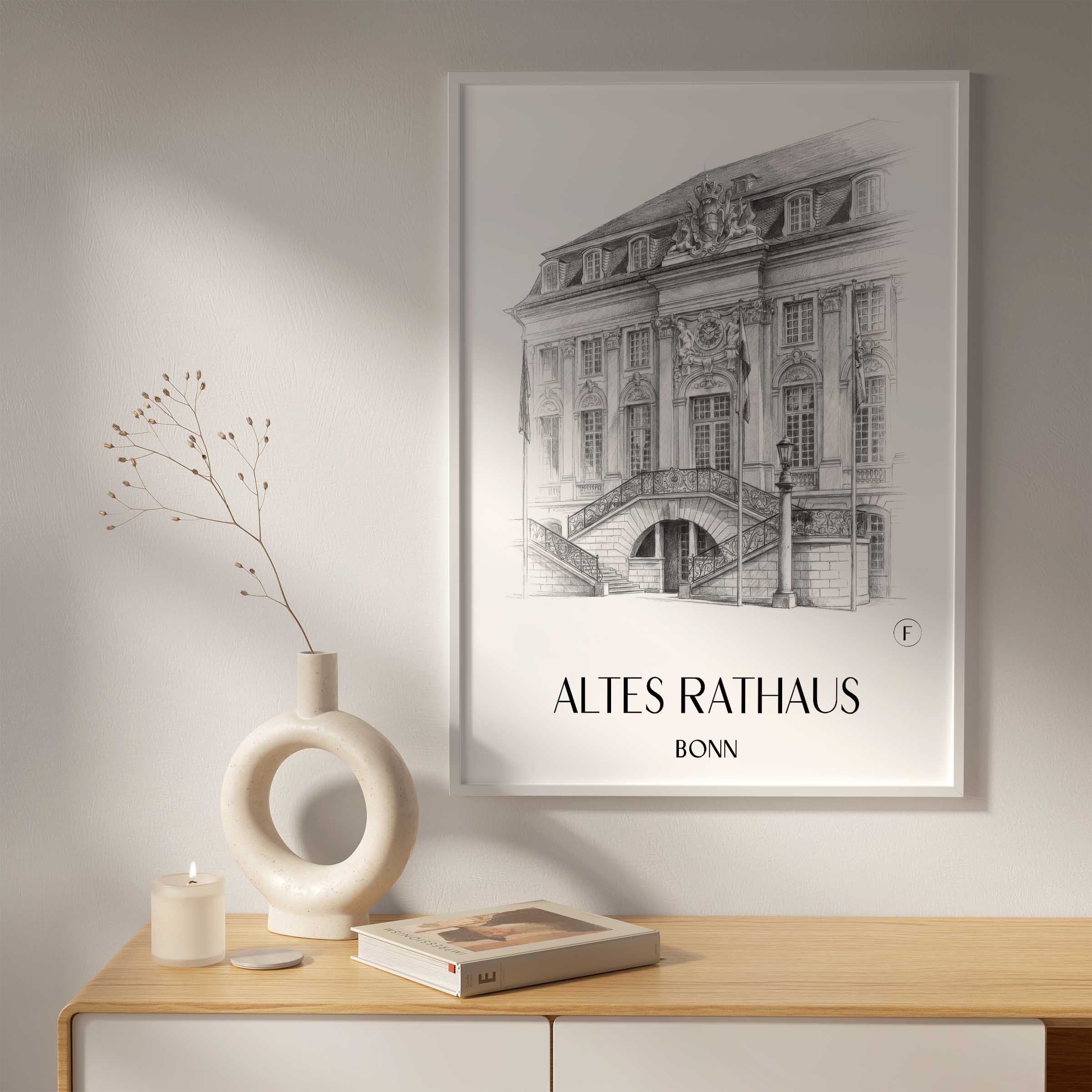 altes-rathaus-bonn-deutschland-poster-bleistift-zeichnung-drawing