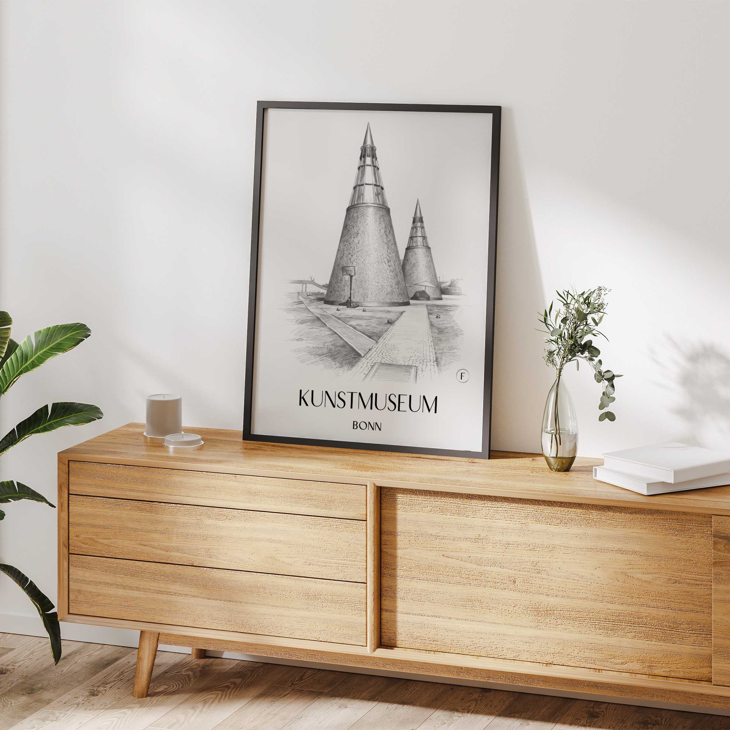 kunstmuseum-bonn-deutschland-poster-bleistift-zeichnung-drawing