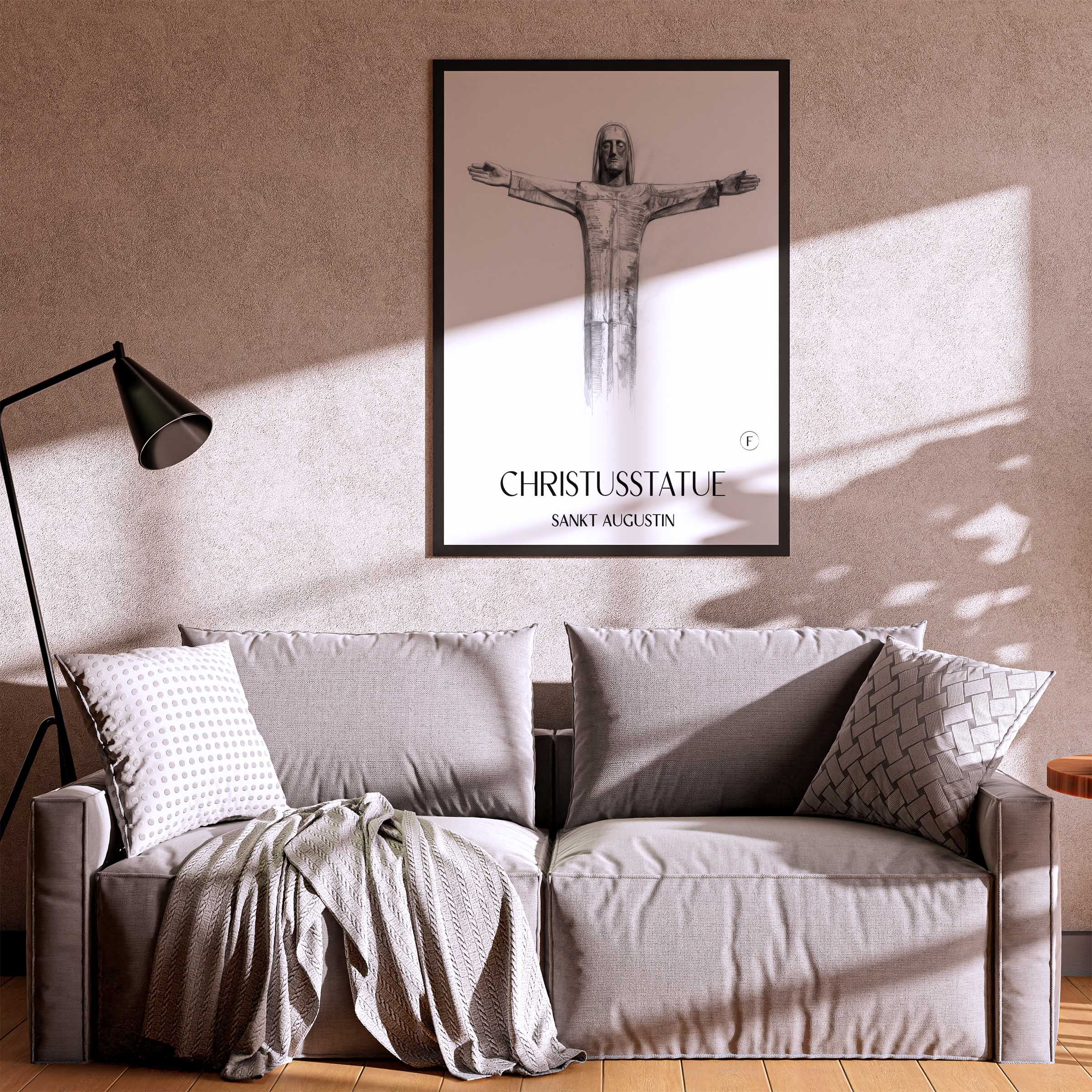 christusstatue-sankt-augustin-deutschland-poster-bleistift-zeichnung-drawing