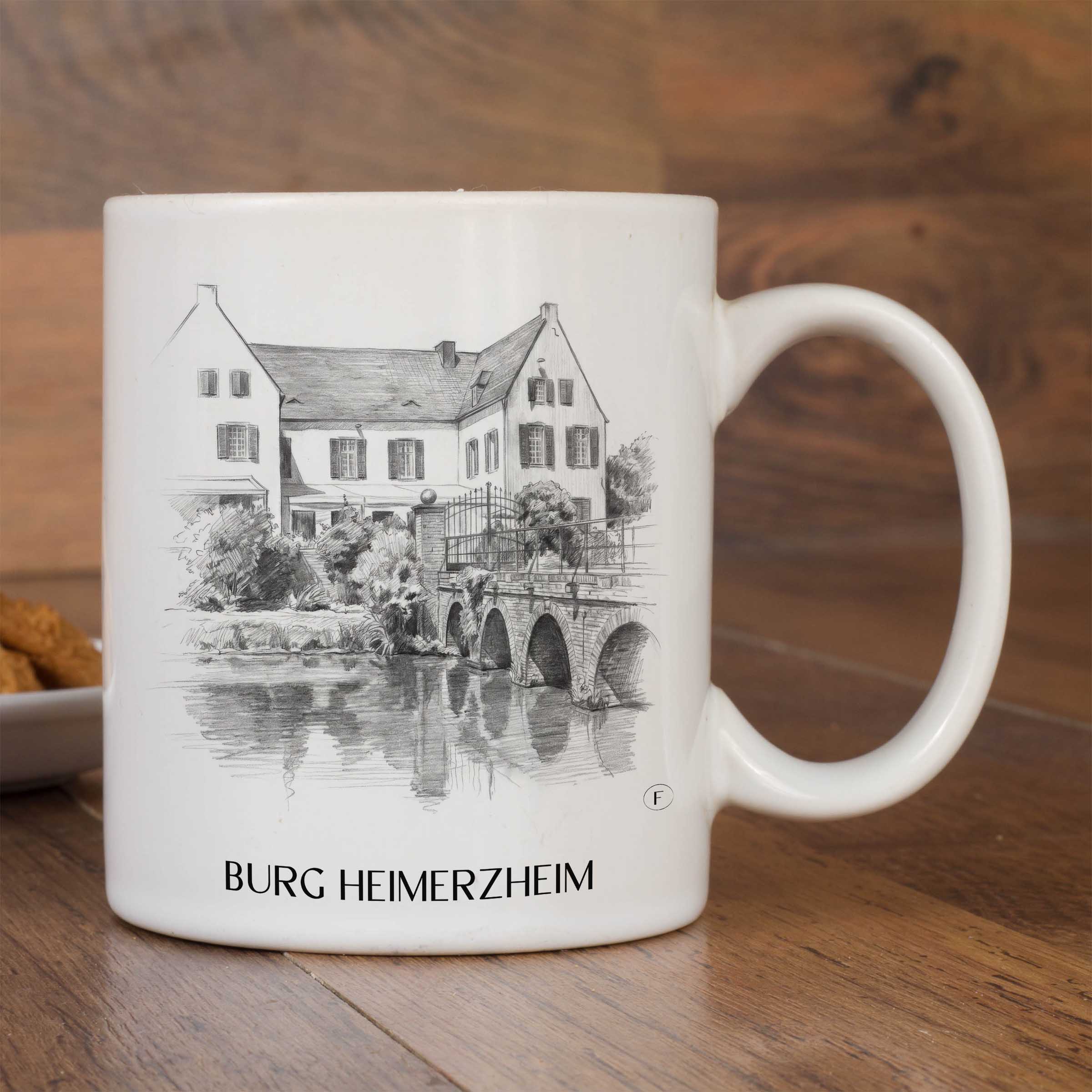 burg-heimerzheim-rheinland-deutschland-kaffeebecher-bleistift-zeichnung-drawing