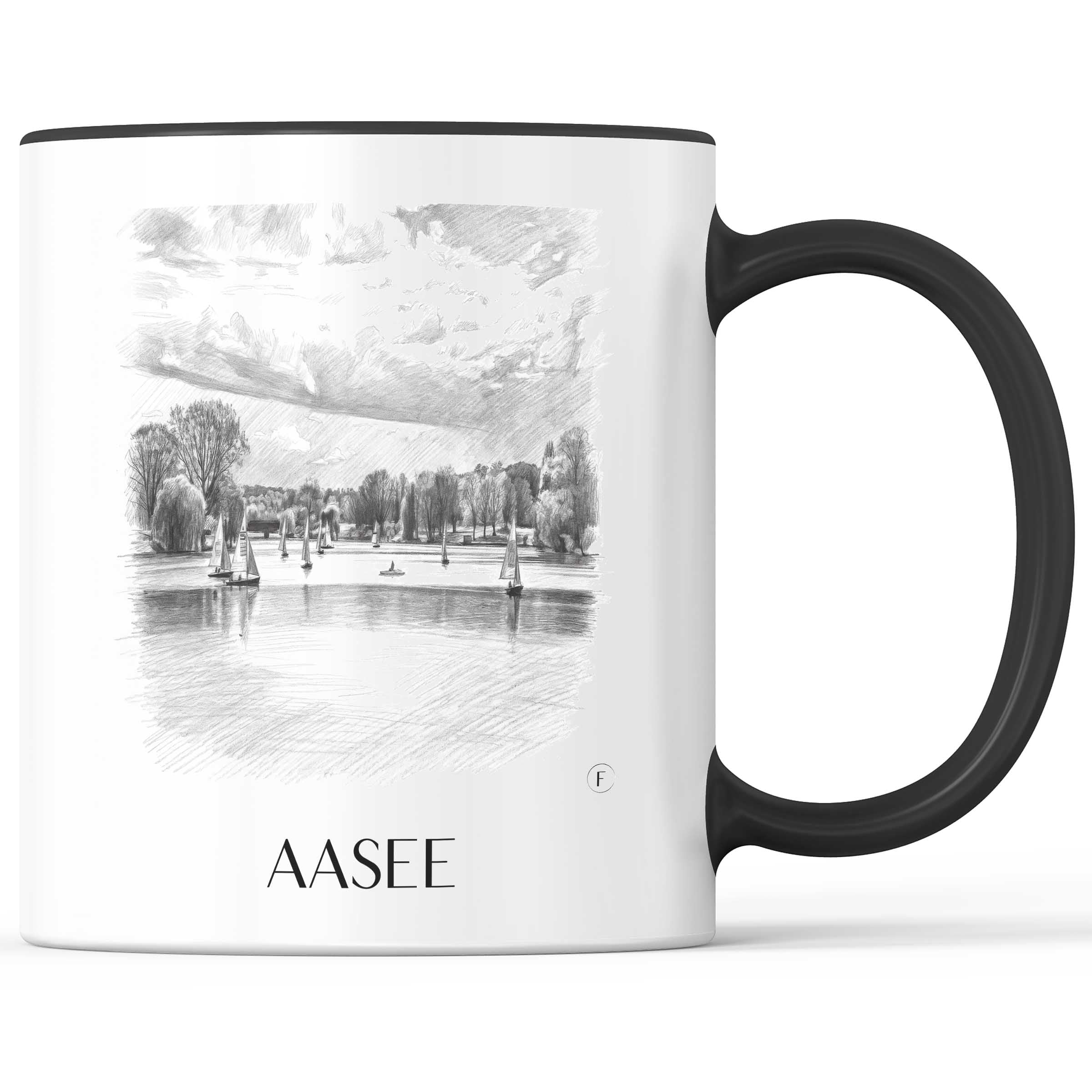 aasee-münster-deutschland-kaffeebecher-bleistift-zeichnung-drawing