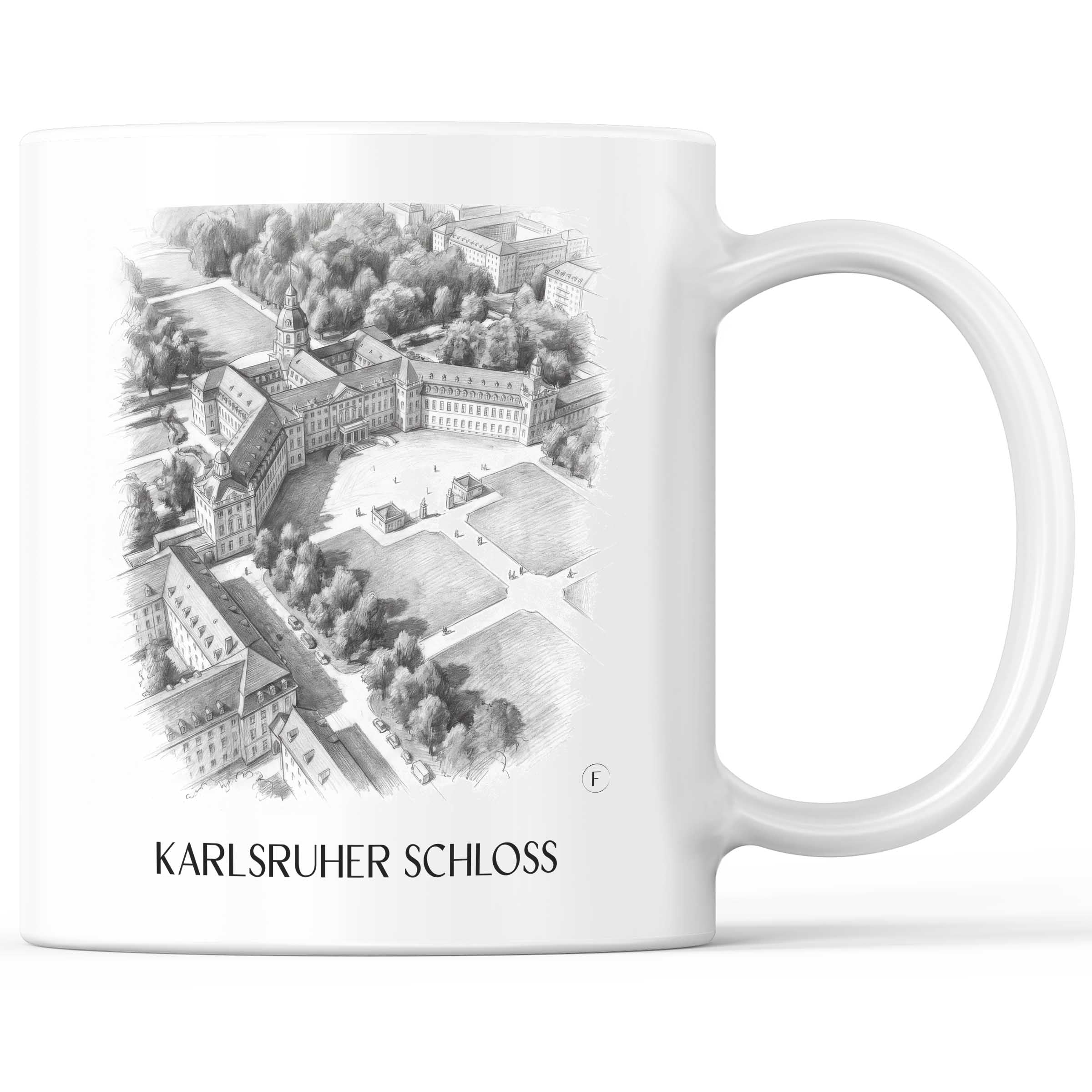 karlsruher-schloss-baden-württemberg-deutschland-kaffeebecher-bleistift-zeichnung-drawing