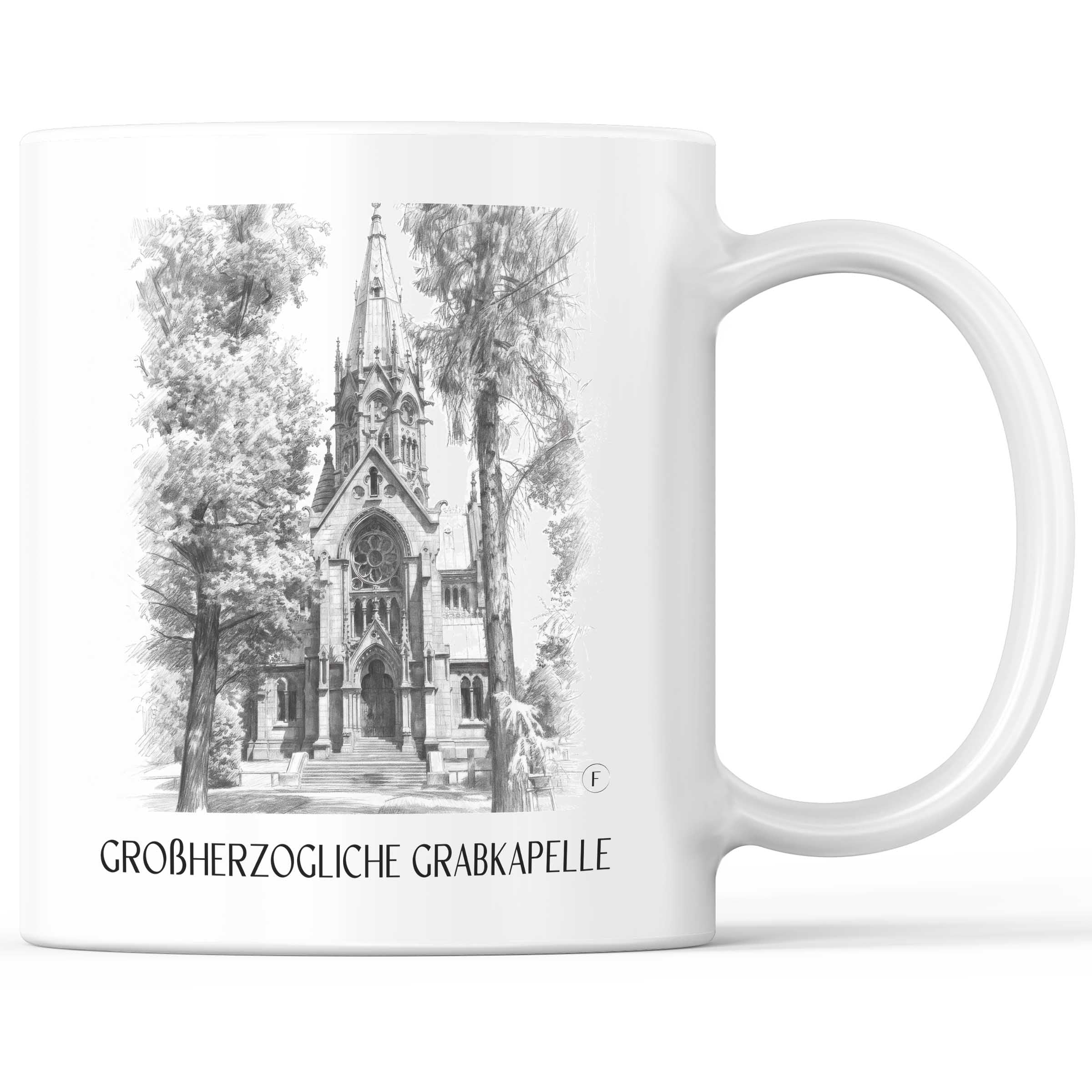 großherzogliche-grabkapelle-karlsruhe-deutschland-kaffeebecher-bleistift-zeichnung-drawing