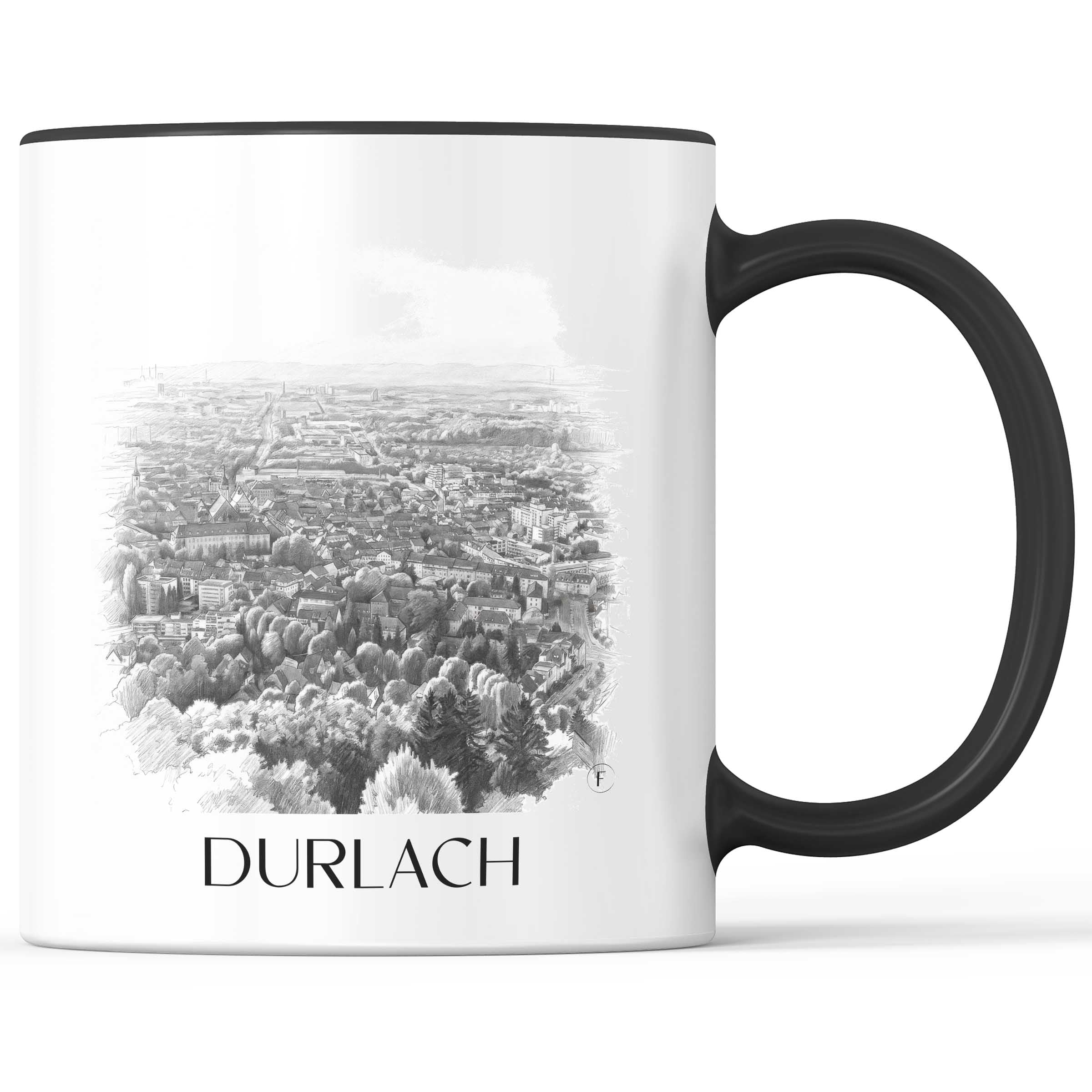 durlach--karlsruhe-deutschland-kaffeebecher-bleistift-zeichnung-drawing