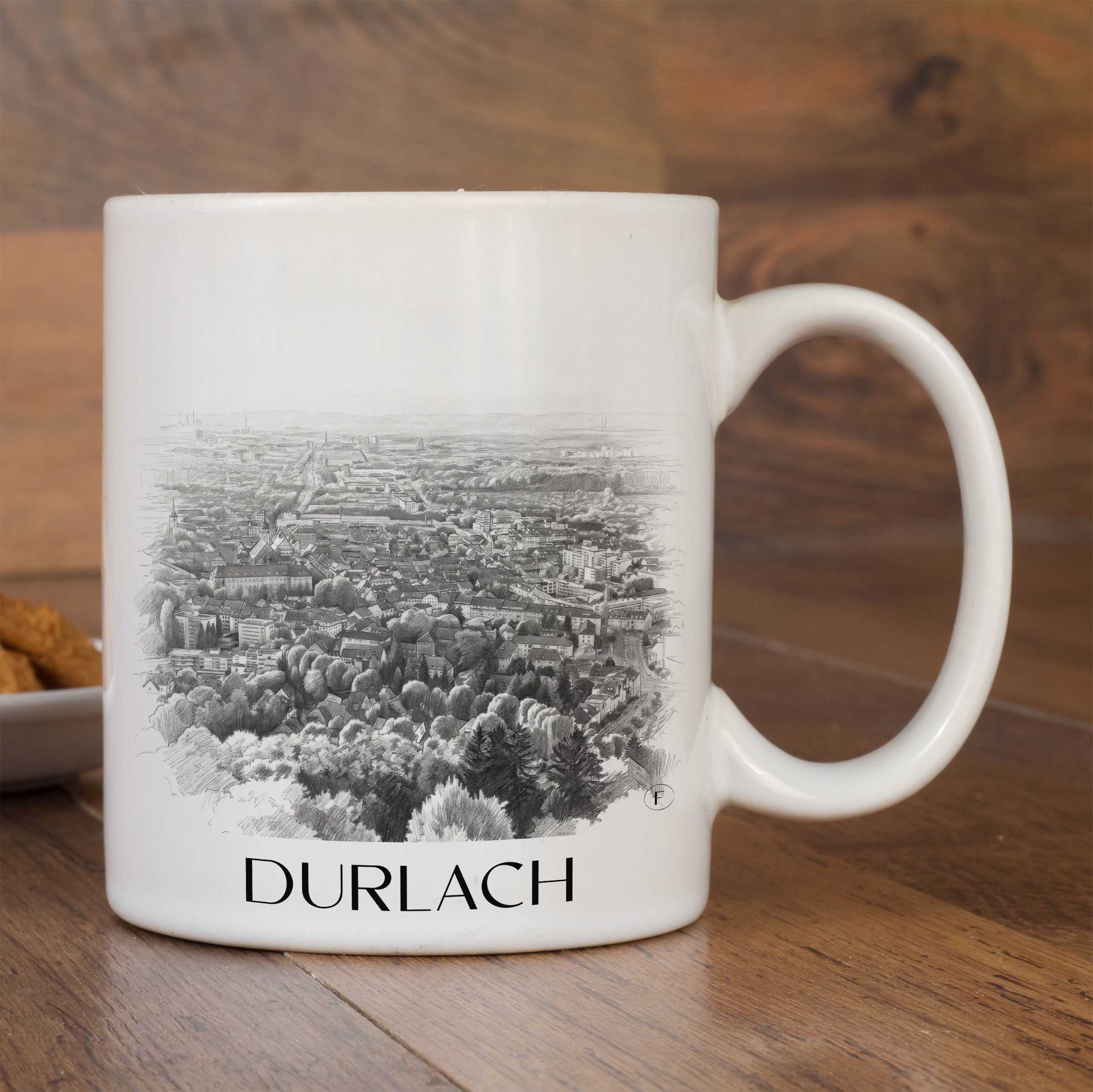 durlach--karlsruhe-deutschland-kaffeebecher-bleistift-zeichnung-drawing