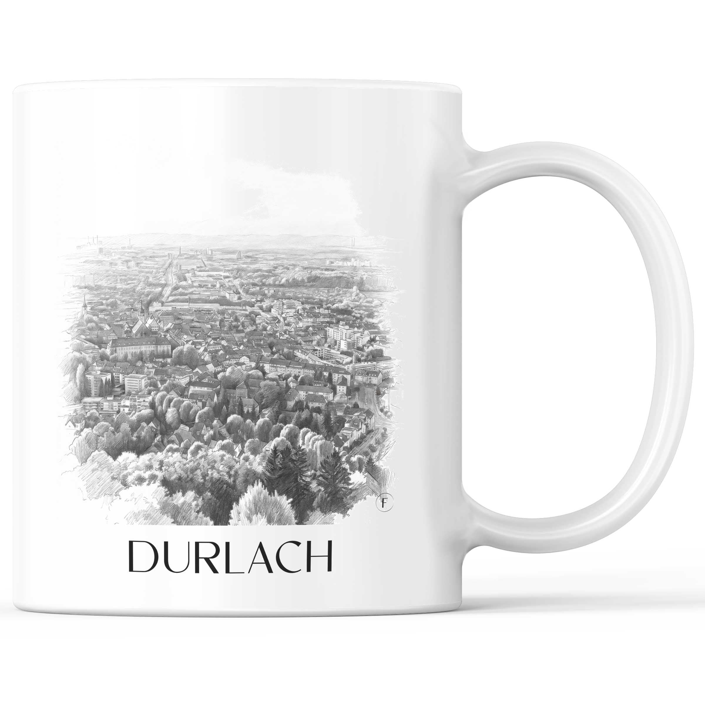 durlach--karlsruhe-deutschland-kaffeebecher-bleistift-zeichnung-drawing