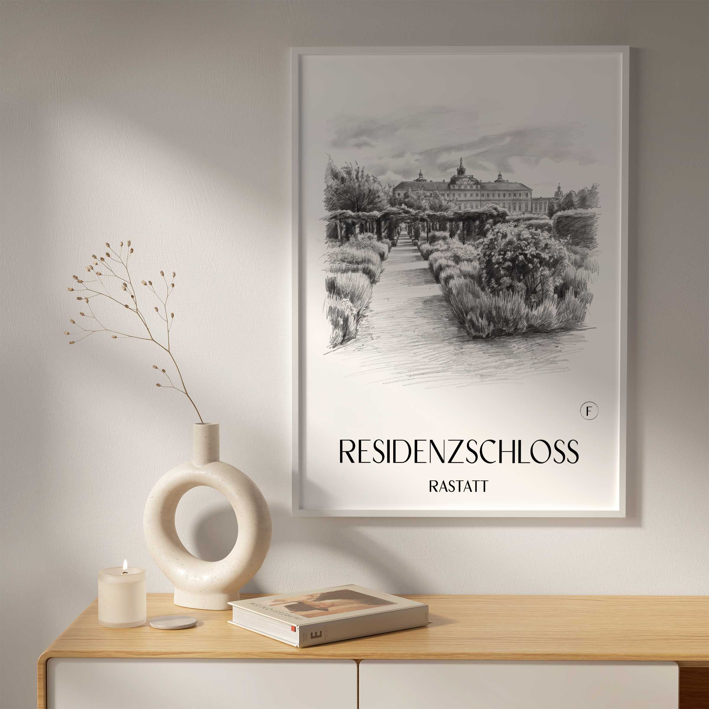 residenzschloss-rastatt-deutschland-poster-bleistift-zeichnung-drawing