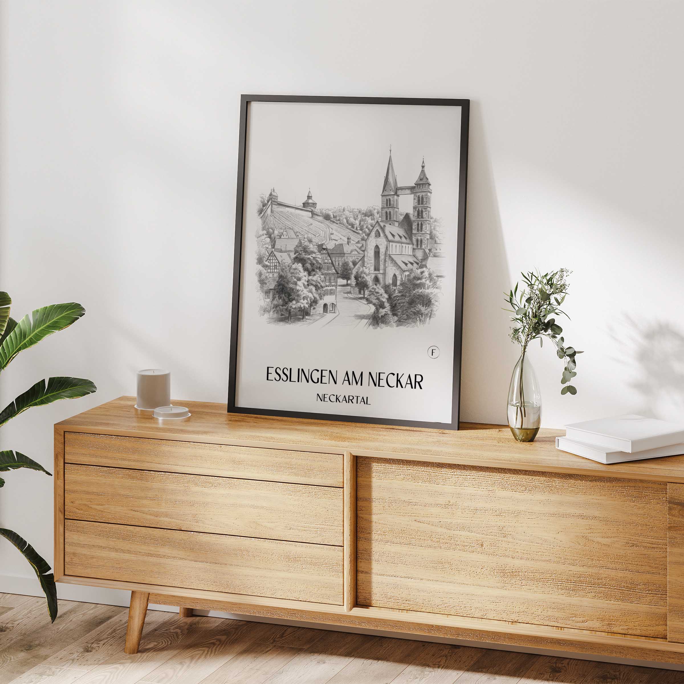 esslingen-am-neckar-neckartal-deutschland-poster-bleistift-zeichnung-drawing