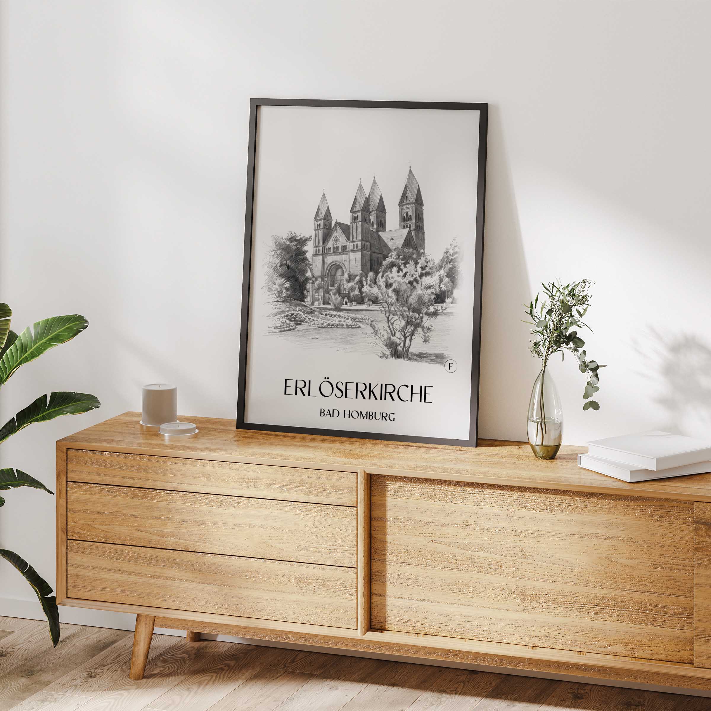 erlöserkirche-bad-homburg-deutschland-poster-bleistift-zeichnung-drawing