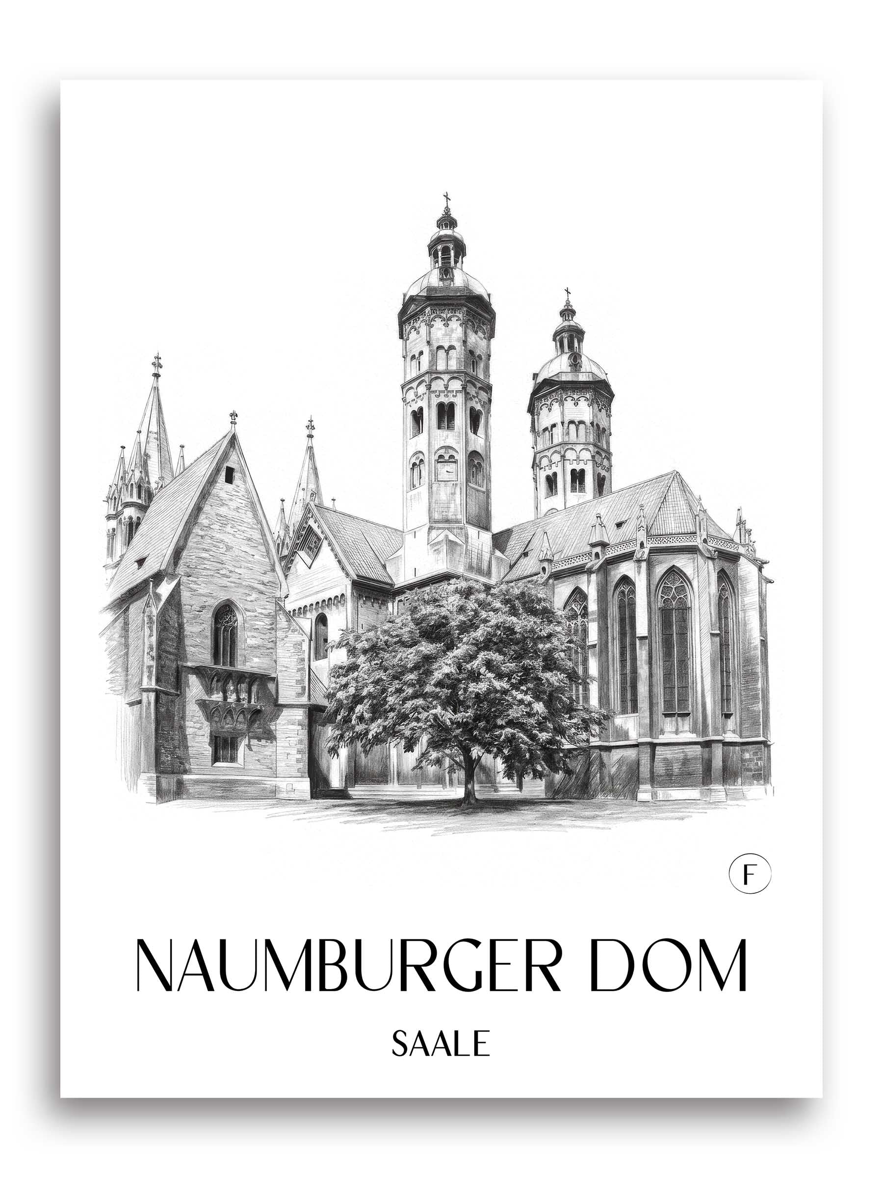 naumburger-dom--saale-deutschland-poster-bleistift-zeichnung-drawing