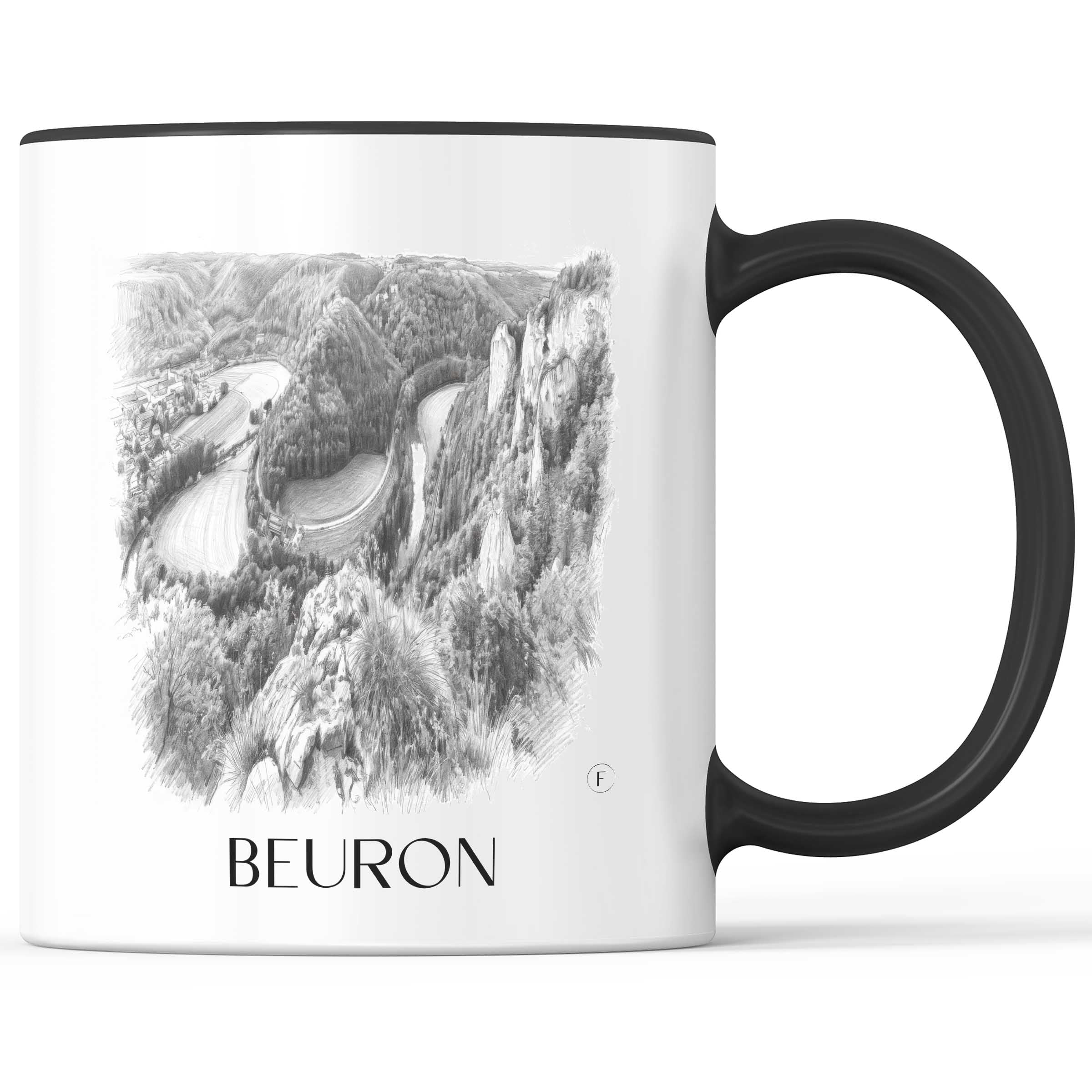 beuron-donautal-deutschland-kaffeebecher-bleistift-zeichnung-drawing