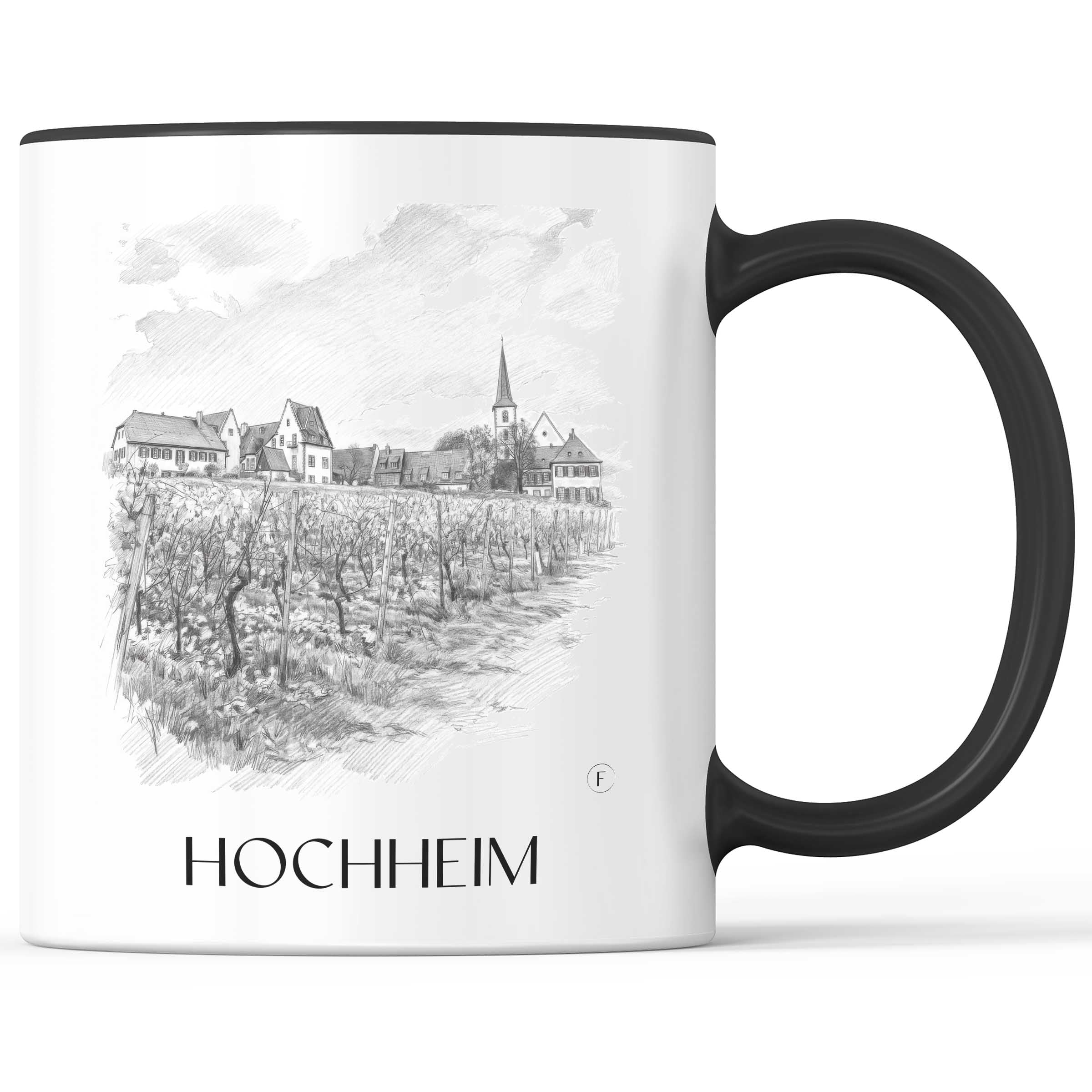 hochheim-taunus-deutschland-kaffeebecher-bleistift-zeichnung-drawing