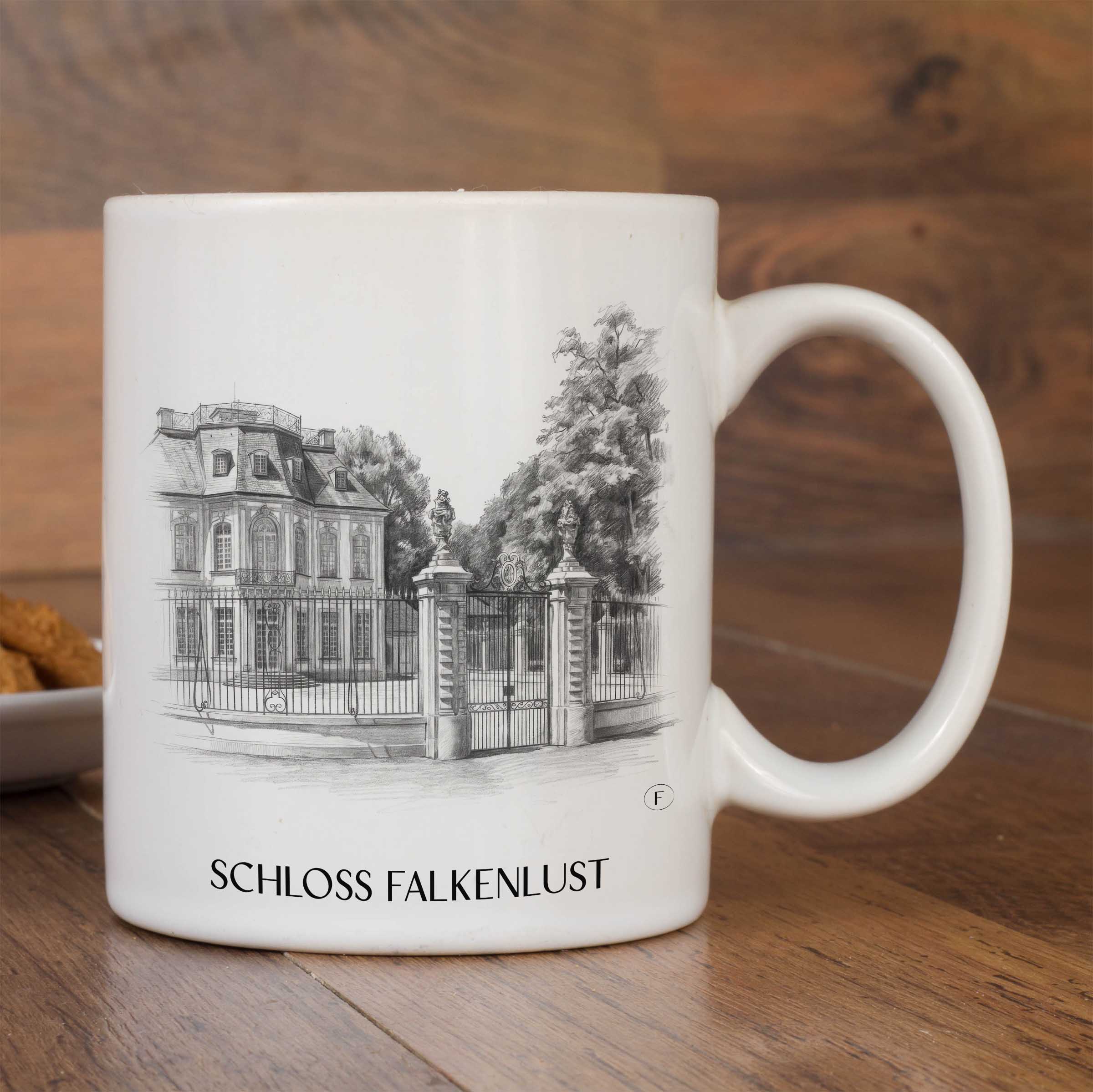 schloss-falkenlust-brühl-deutschland-kaffeebecher-bleistift-zeichnung-drawing