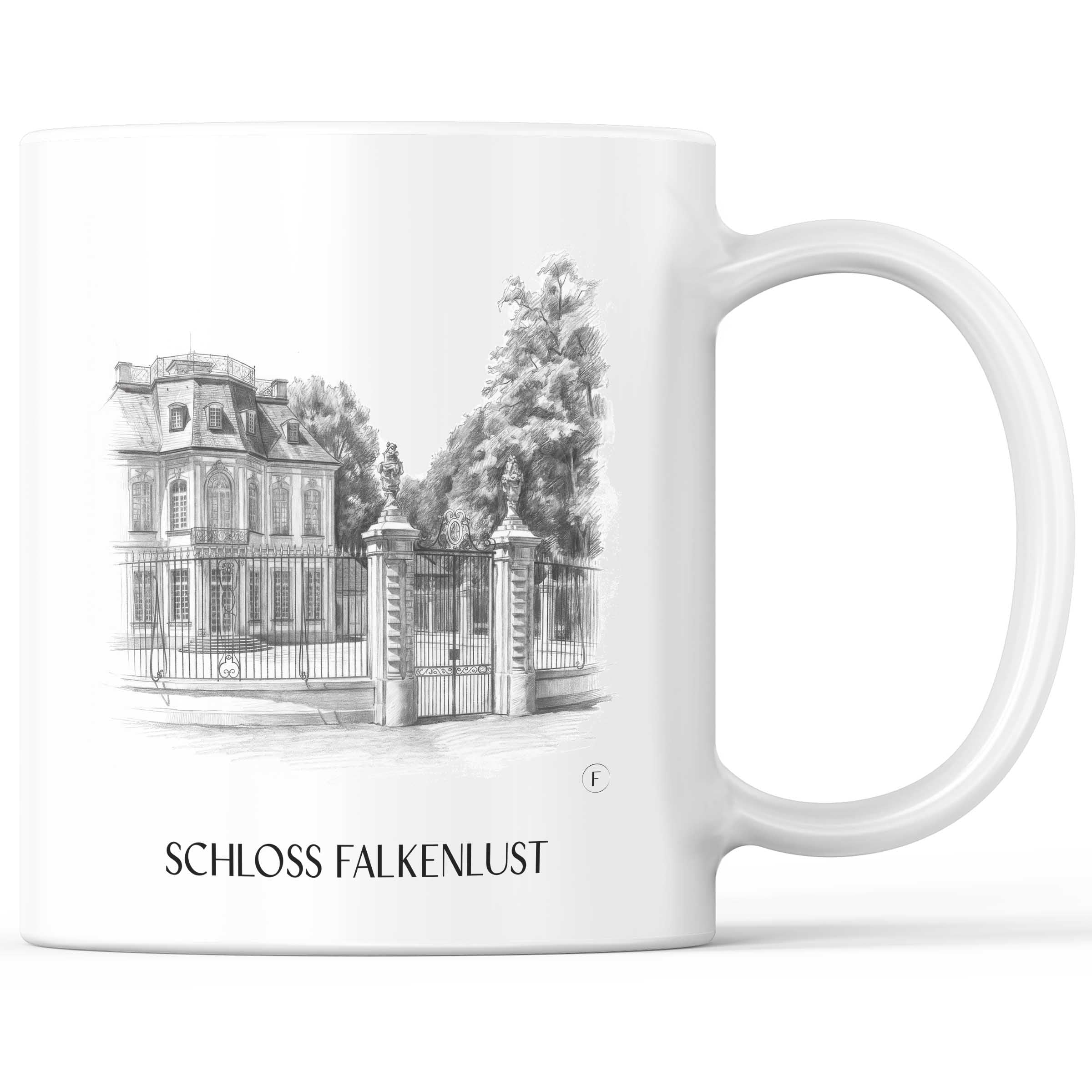 schloss-falkenlust-brühl-deutschland-kaffeebecher-bleistift-zeichnung-drawing