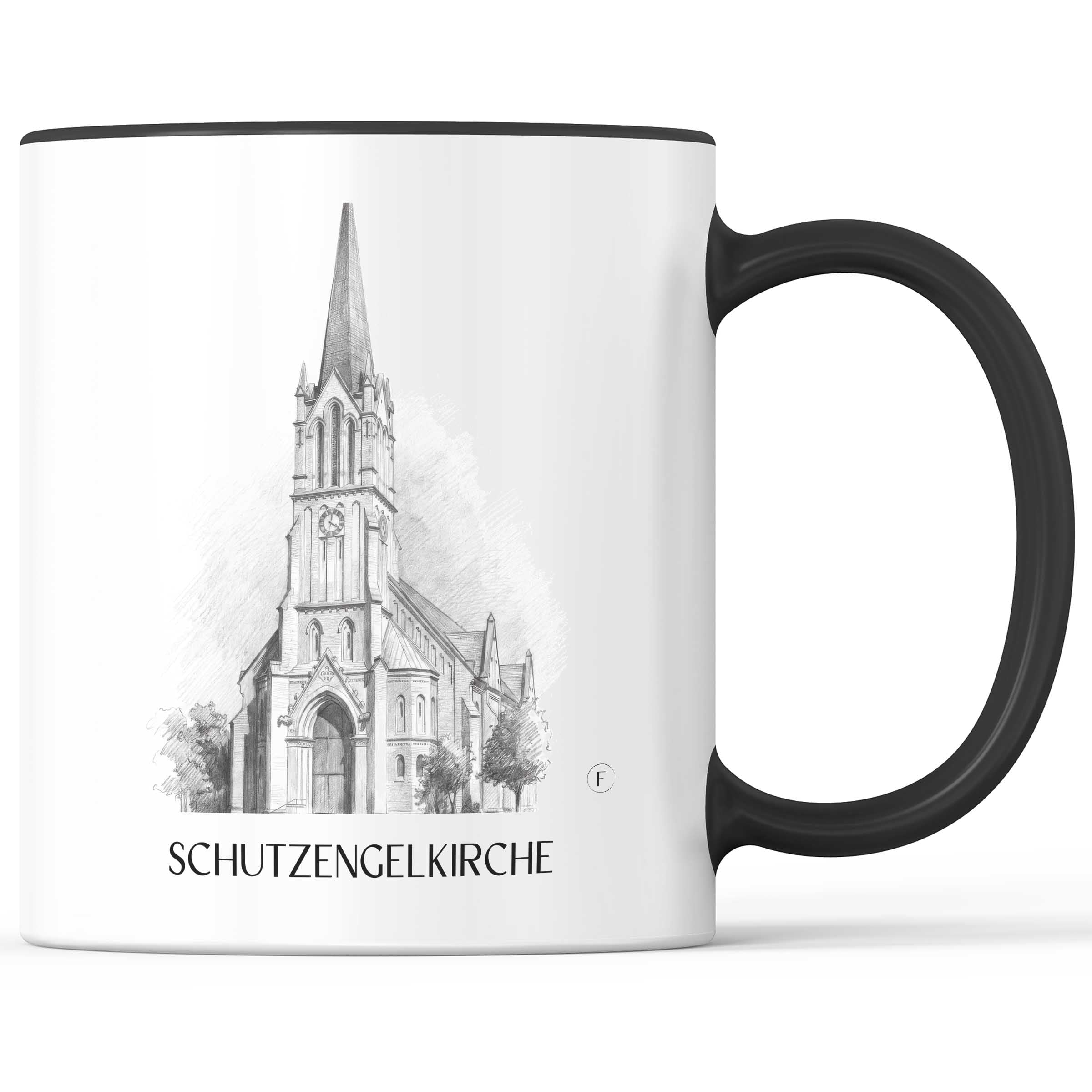 schutzengelkirche-brühl-deutschland-kaffeebecher-bleistift-zeichnung-drawing