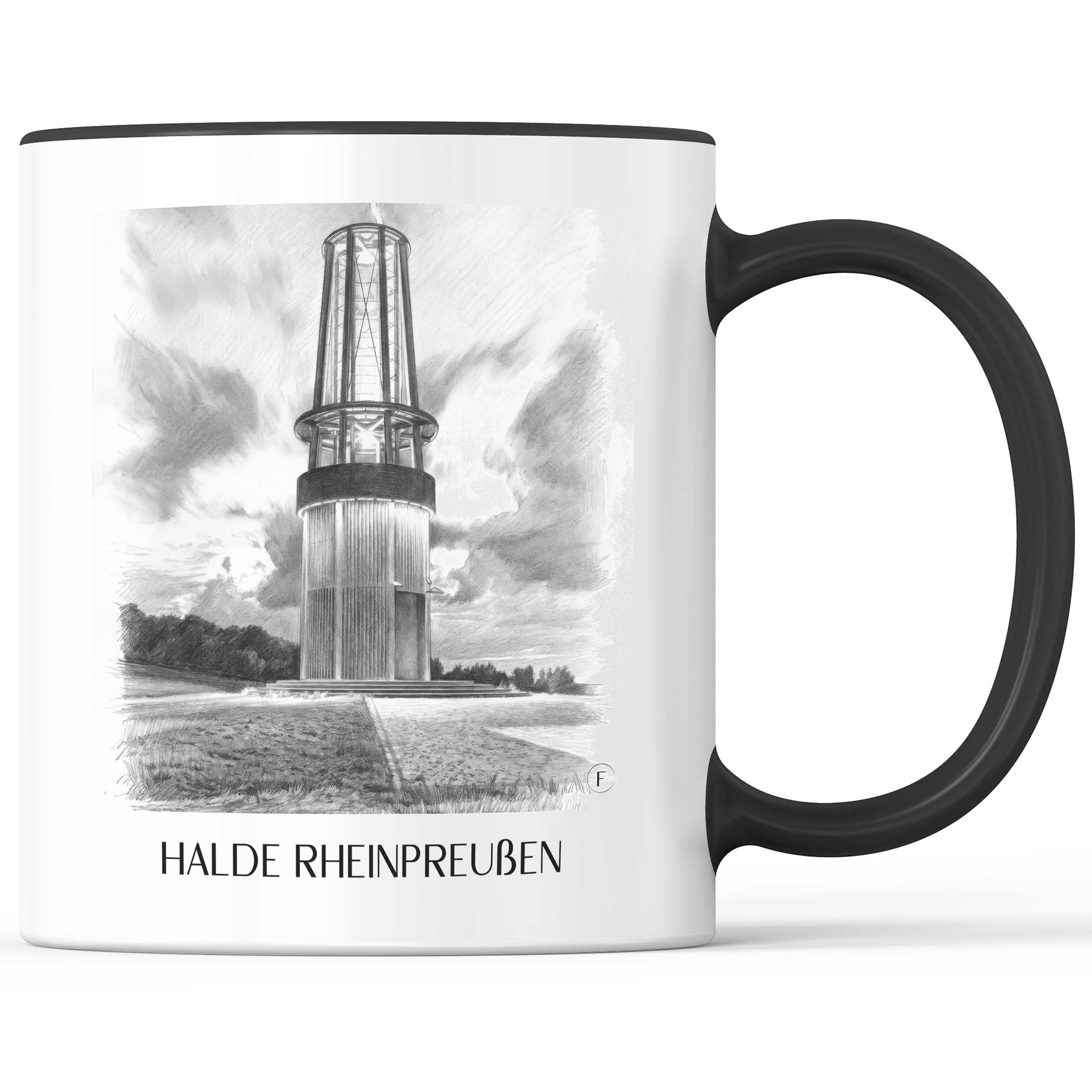 halde-rheinpreußen-moers-deutschland-kaffeebecher-bleistift-zeichnung-drawing