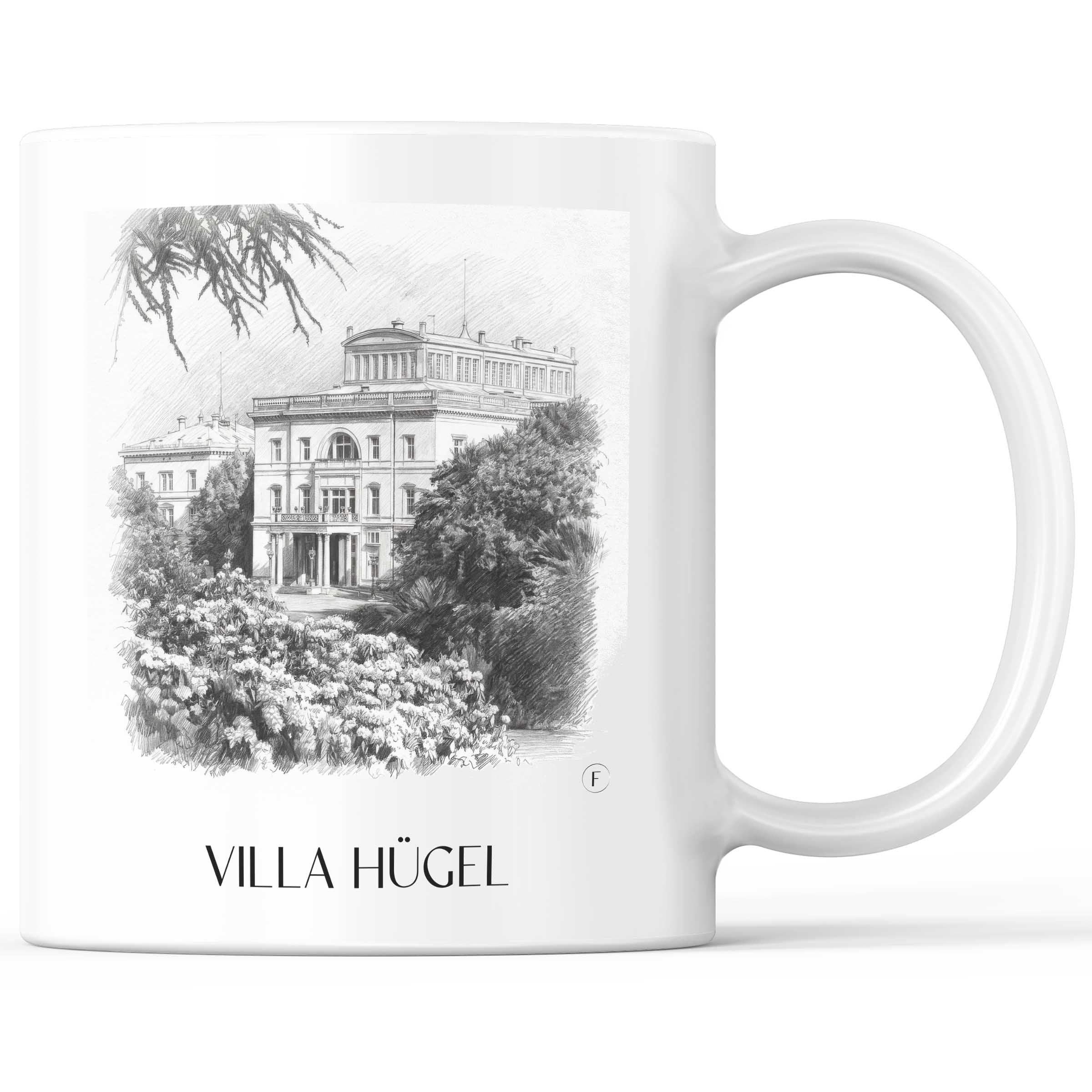 villa-hügel-essen-deutschland-kaffeebecher-bleistift-zeichnung-drawing