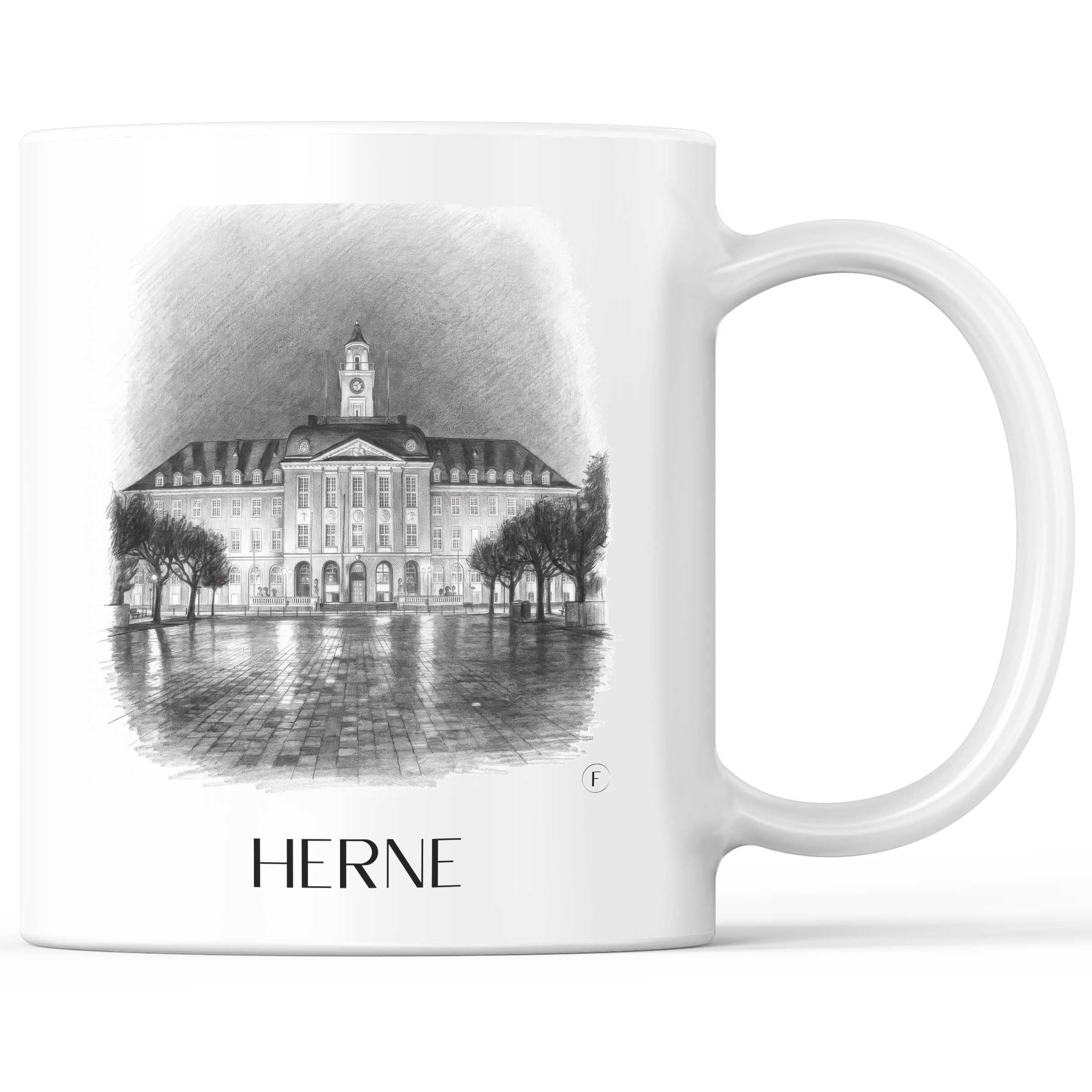 herne-ruhrgebiet-deutschland-kaffeebecher-bleistift-zeichnung-drawing