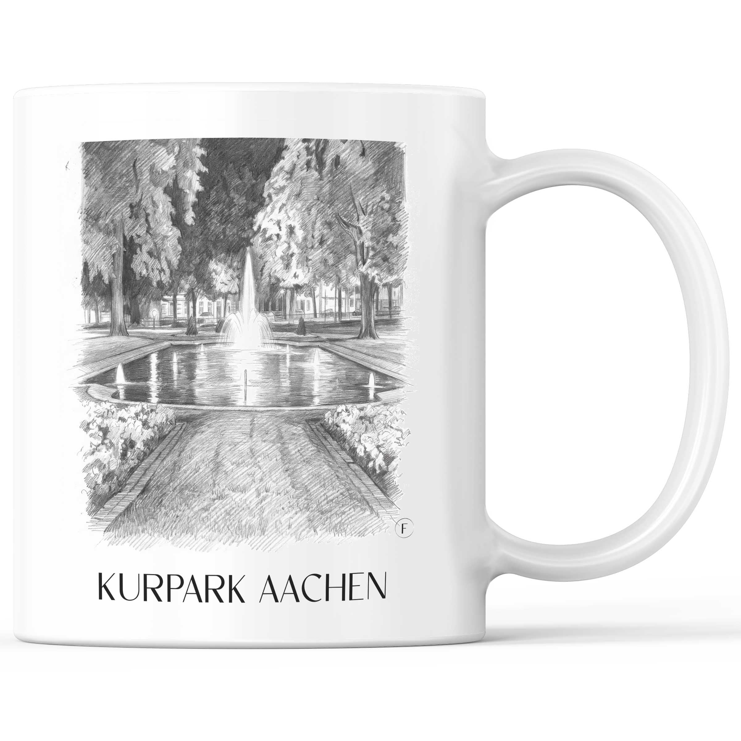 kurpark-aachen-deutschland-kaffeebecher-bleistift-zeichnung-drawing