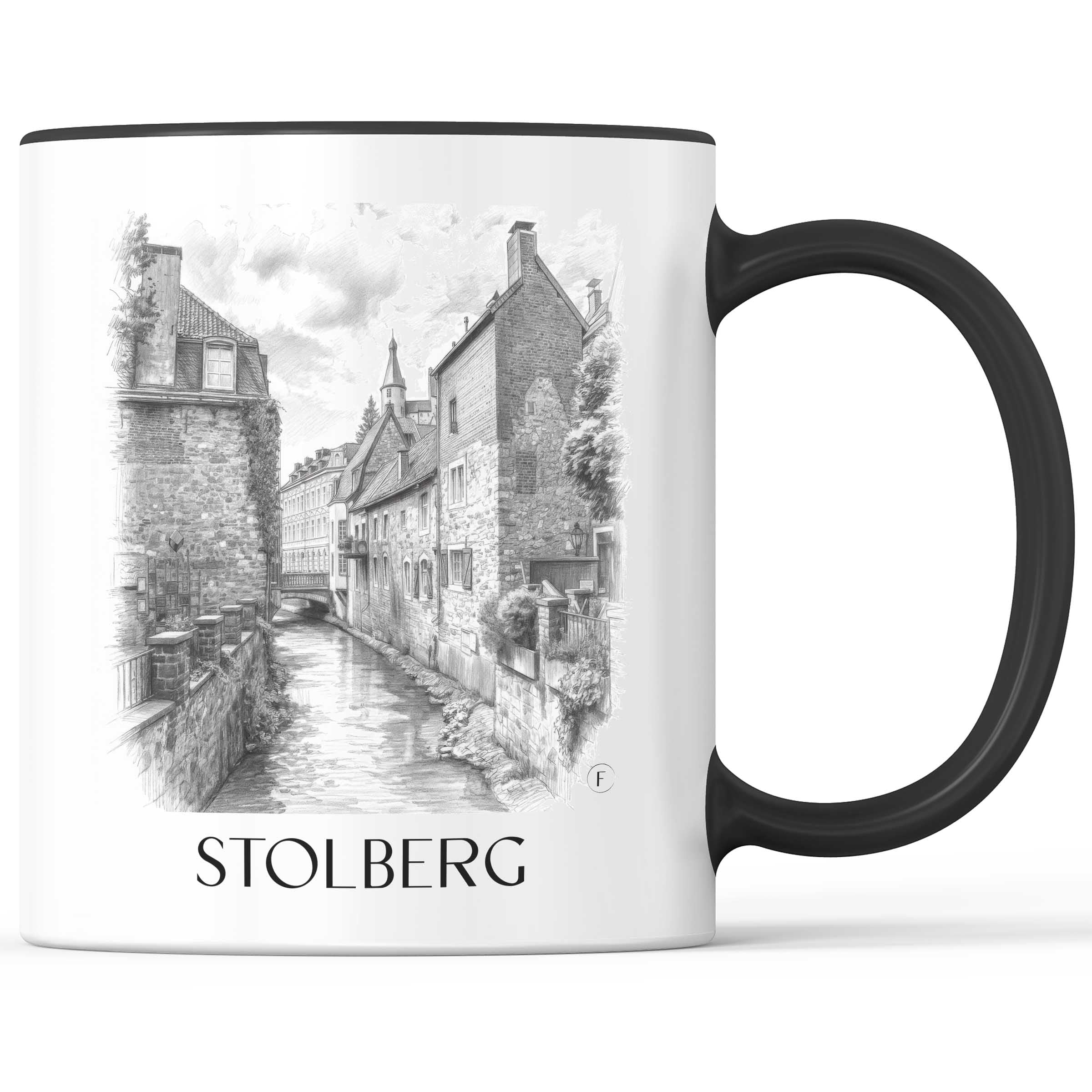 stolberg-rheinland-deutschland-kaffeebecher-bleistift-zeichnung-drawing