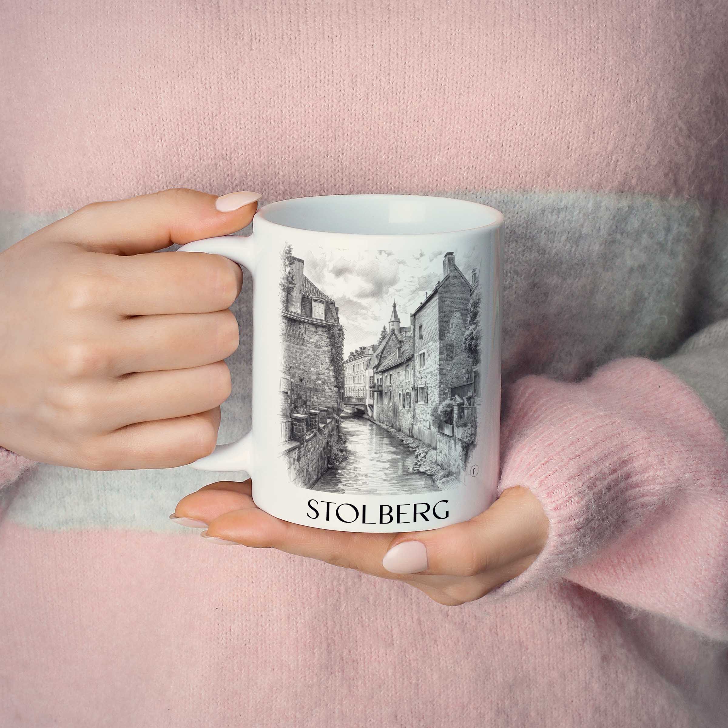 stolberg-rheinland-deutschland-kaffeebecher-bleistift-zeichnung-drawing